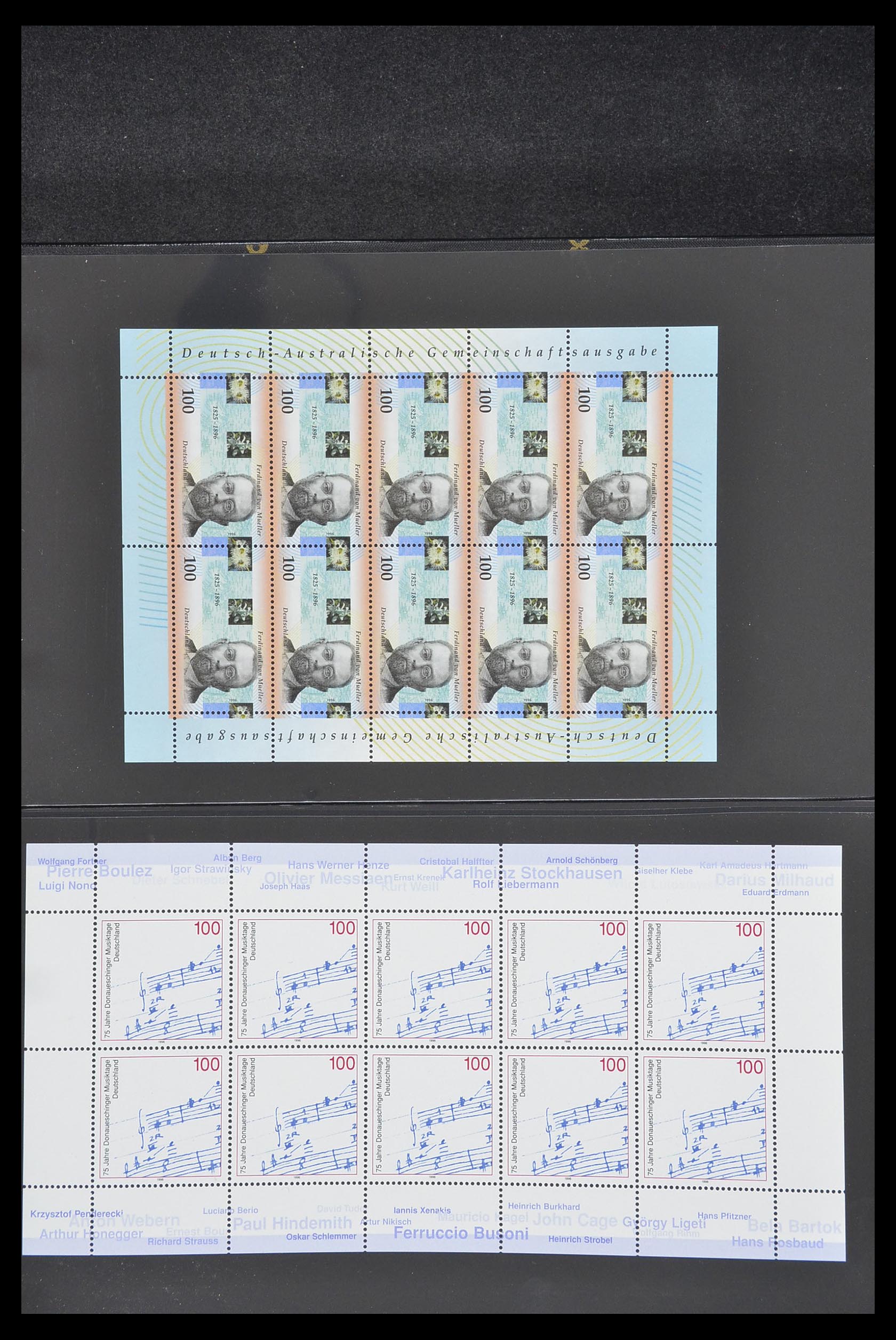 33936 062 - Stamp collection 33936 Bundespost kleinbogen 1994-2000.