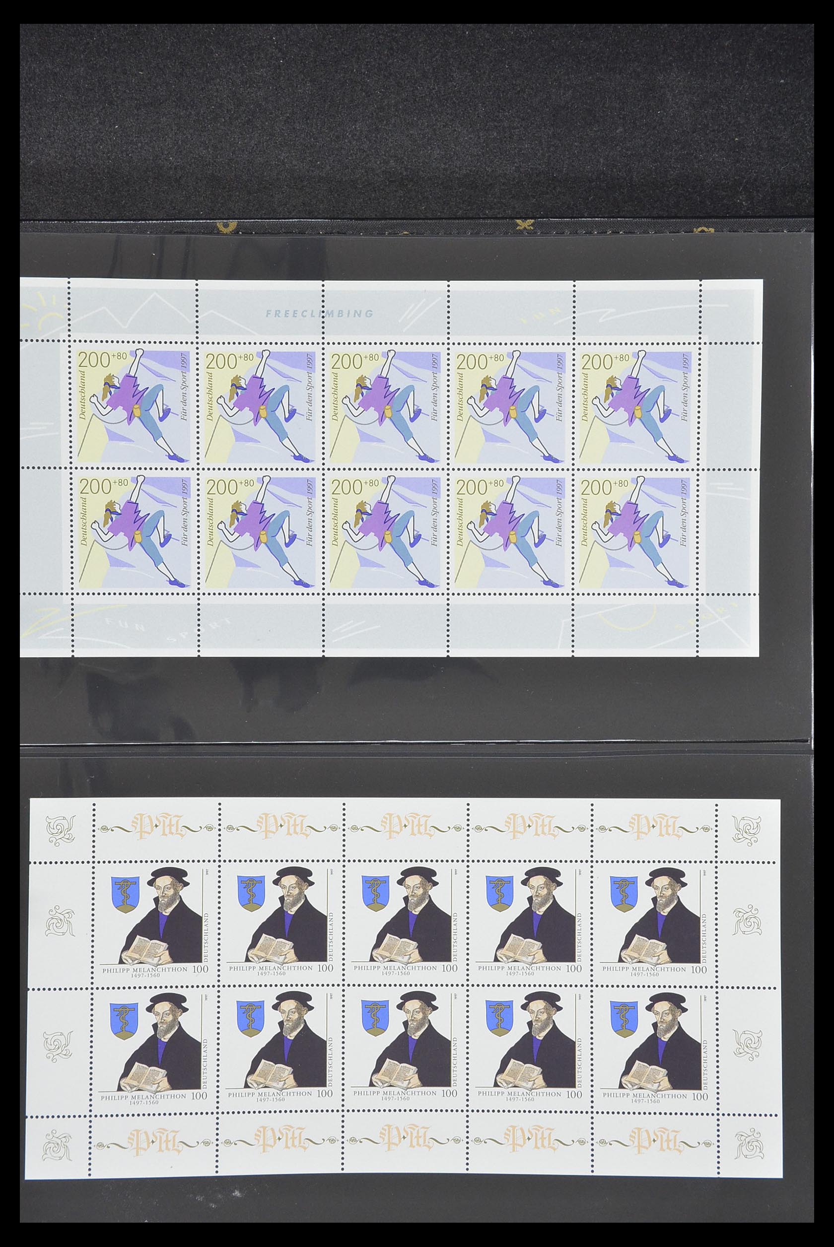 33936 068 - Stamp collection 33936 Bundespost kleinbogen 1994-2000.