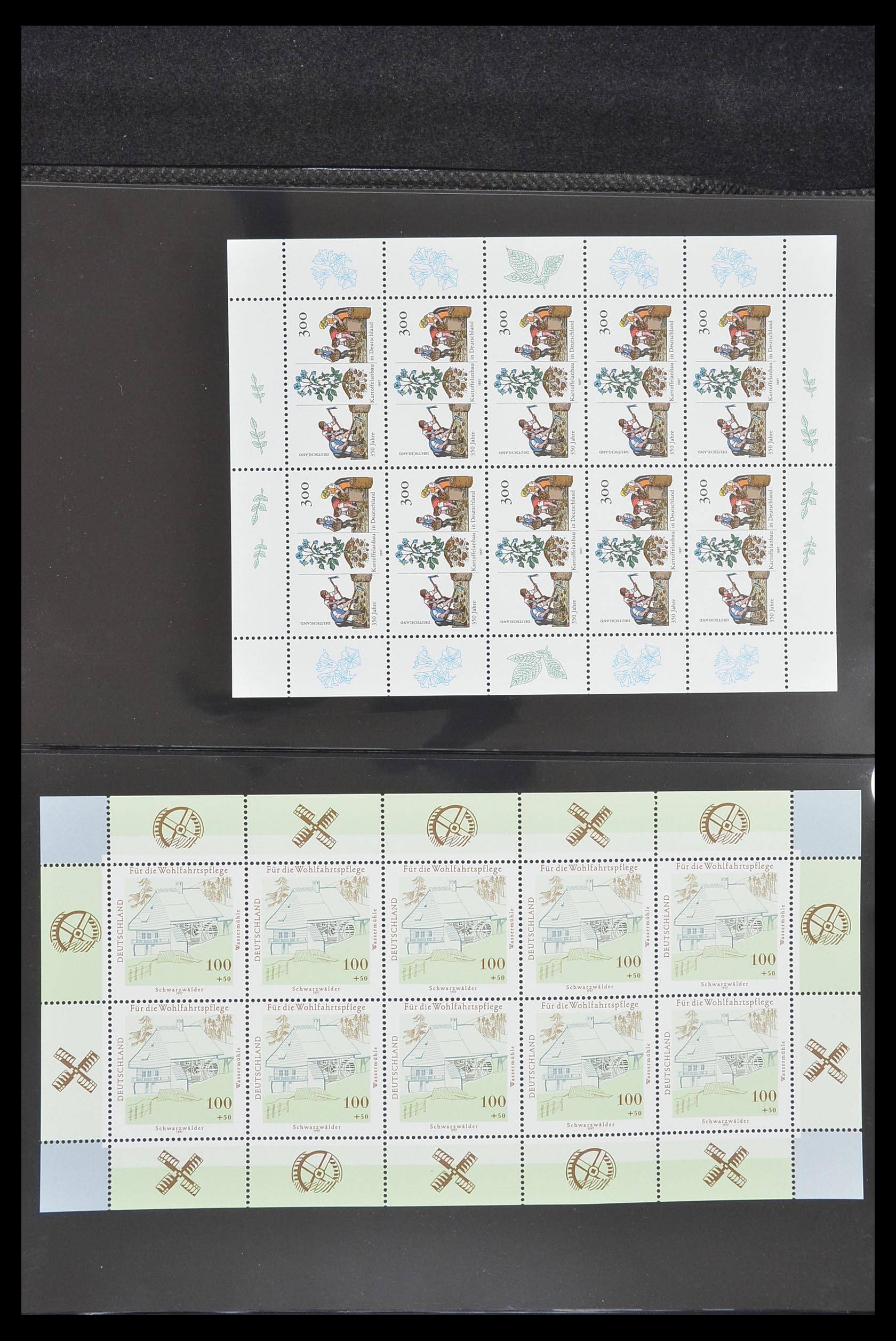 33936 085 - Stamp collection 33936 Bundespost kleinbogen 1994-2000.