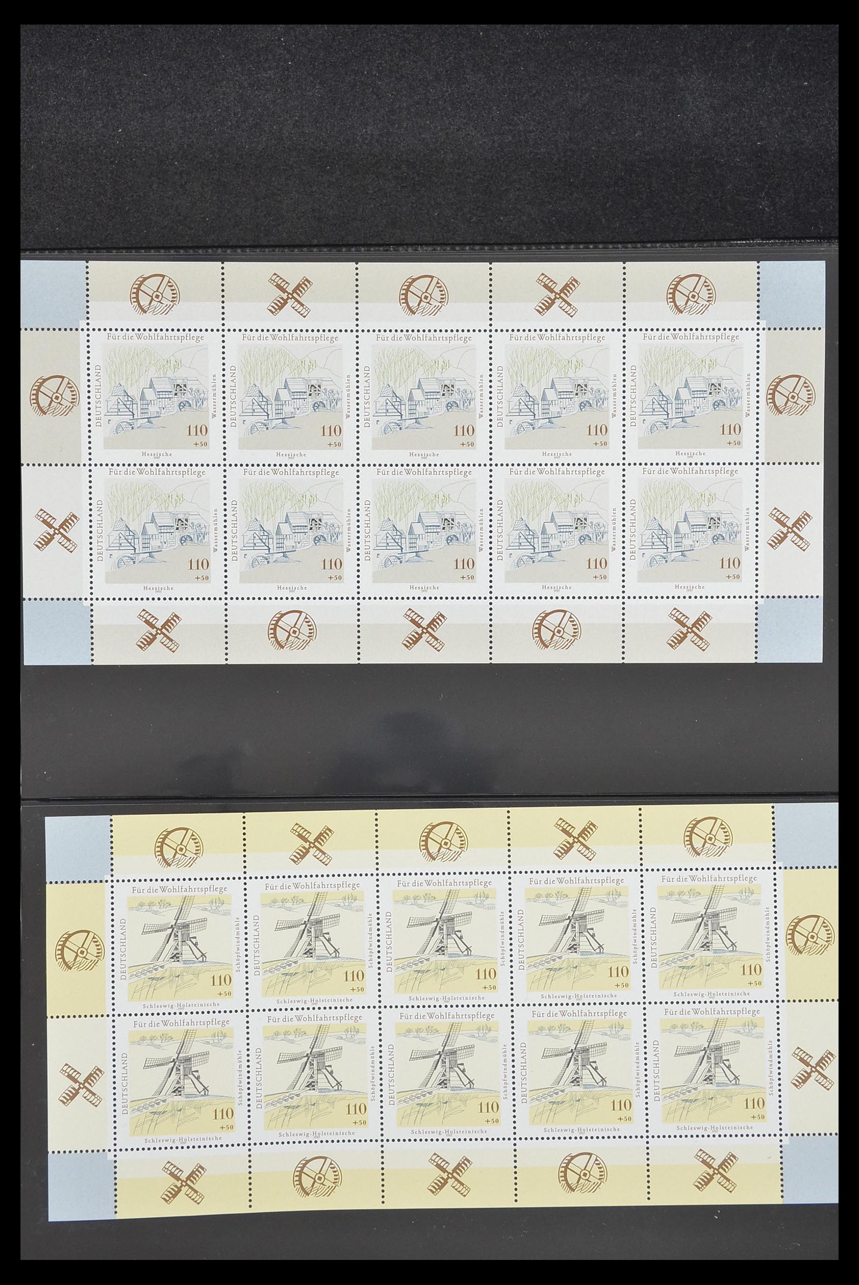 33936 086 - Stamp collection 33936 Bundespost kleinbogen 1994-2000.