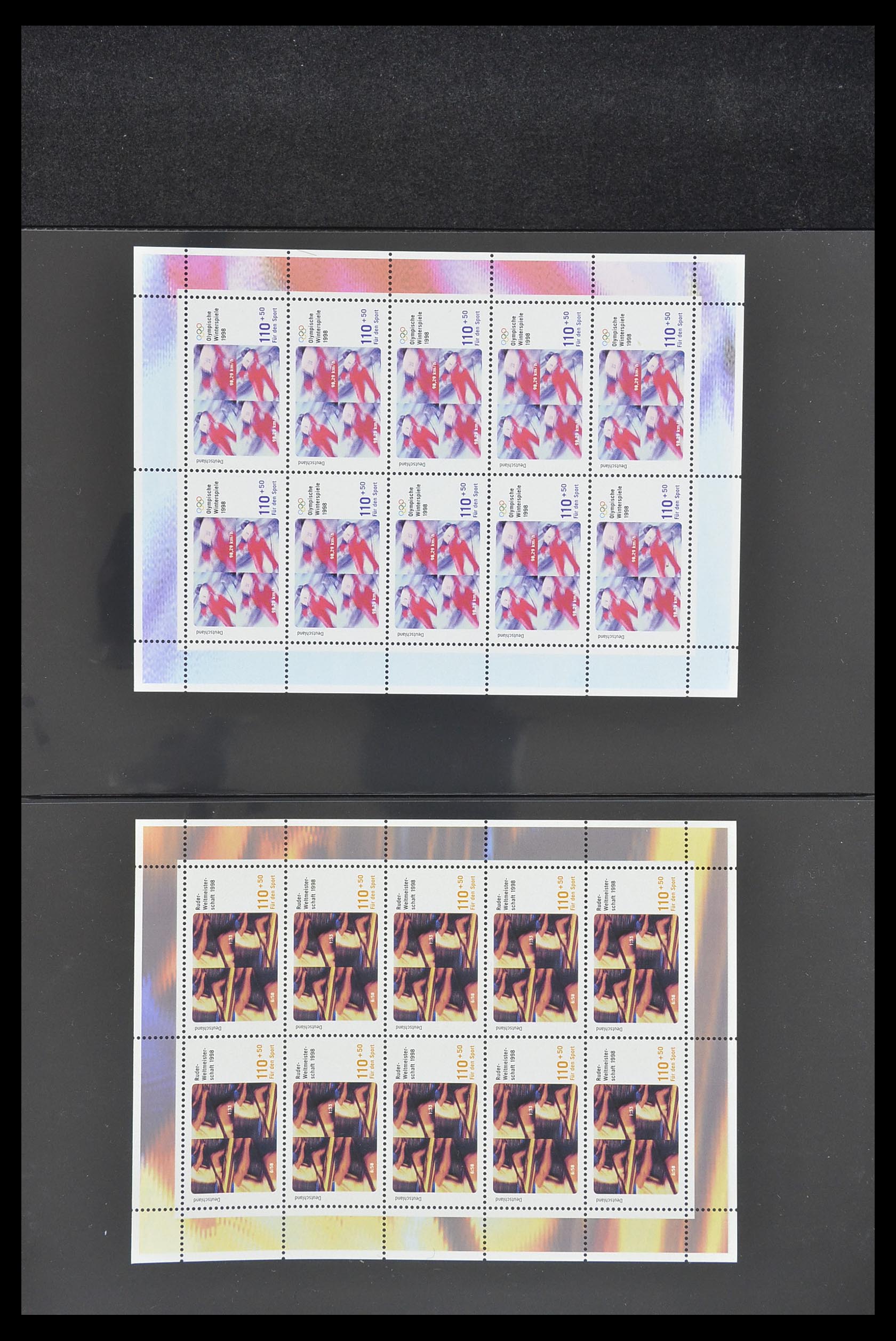 33936 090 - Stamp collection 33936 Bundespost kleinbogen 1994-2000.