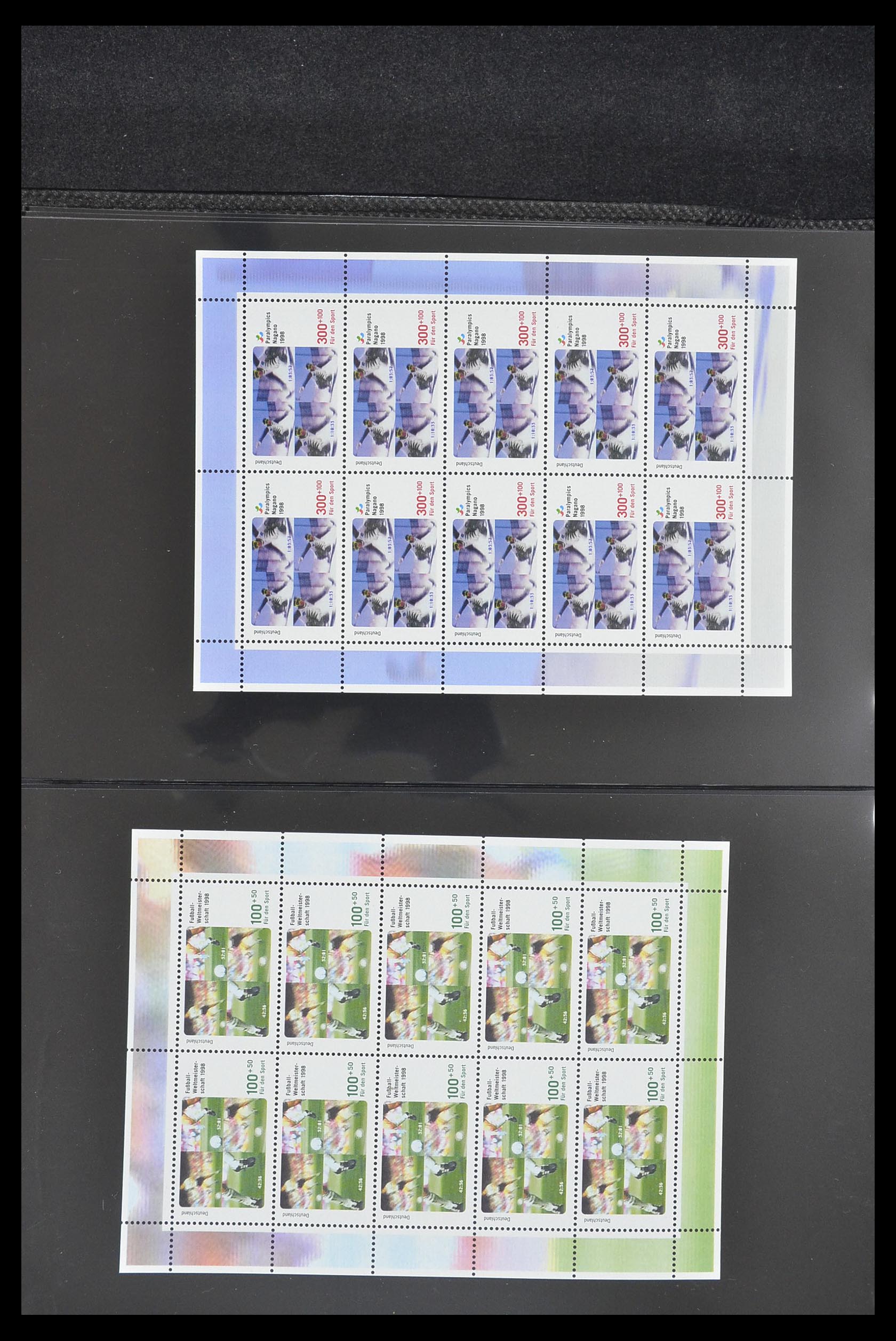 33936 091 - Stamp collection 33936 Bundespost kleinbogen 1994-2000.
