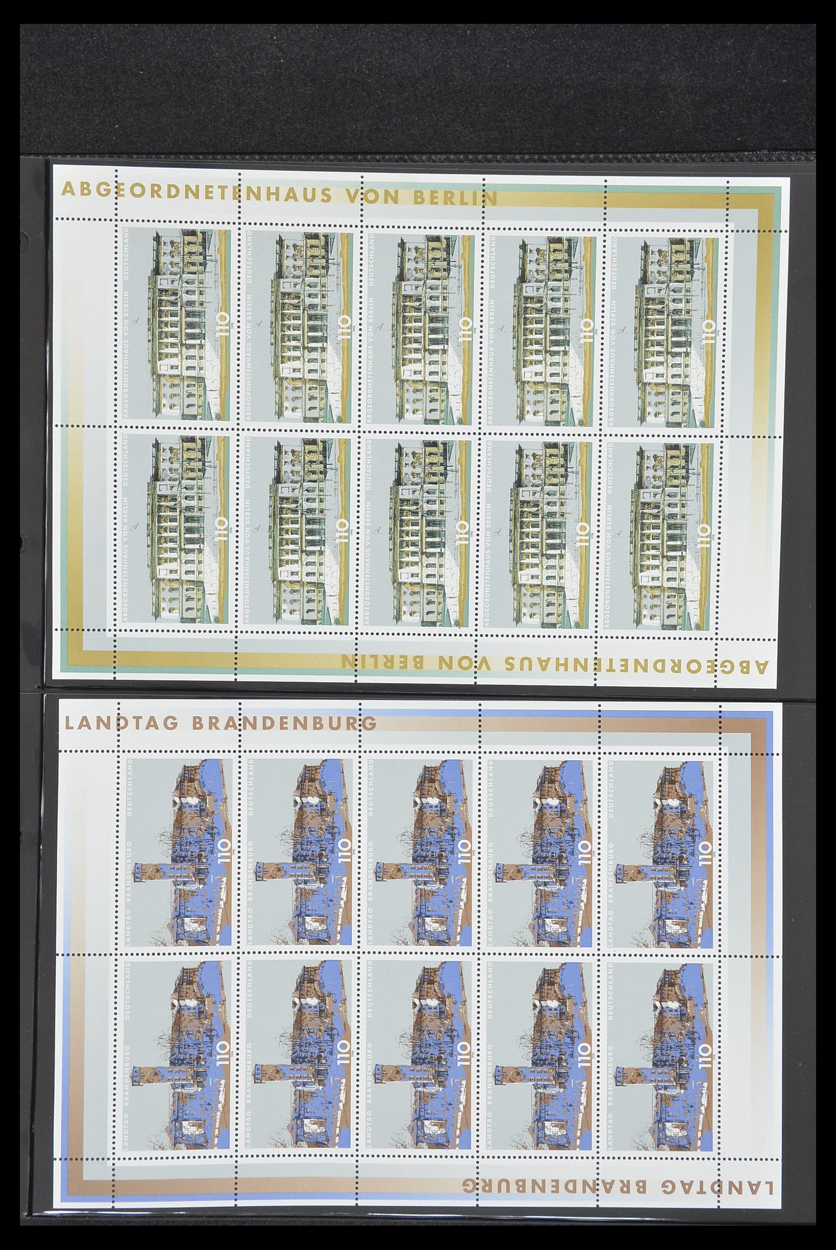 33936 094 - Stamp collection 33936 Bundespost kleinbogen 1994-2000.