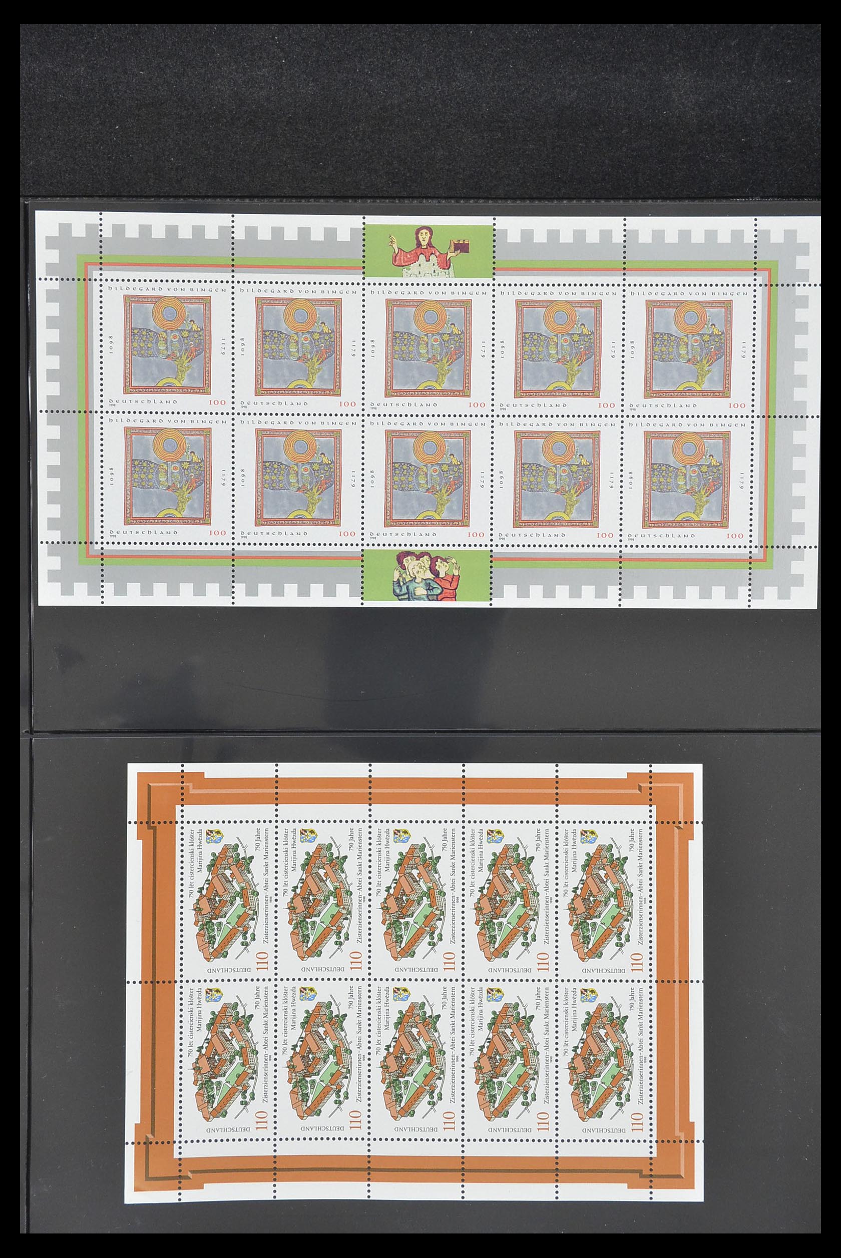 33936 096 - Stamp collection 33936 Bundespost kleinbogen 1994-2000.