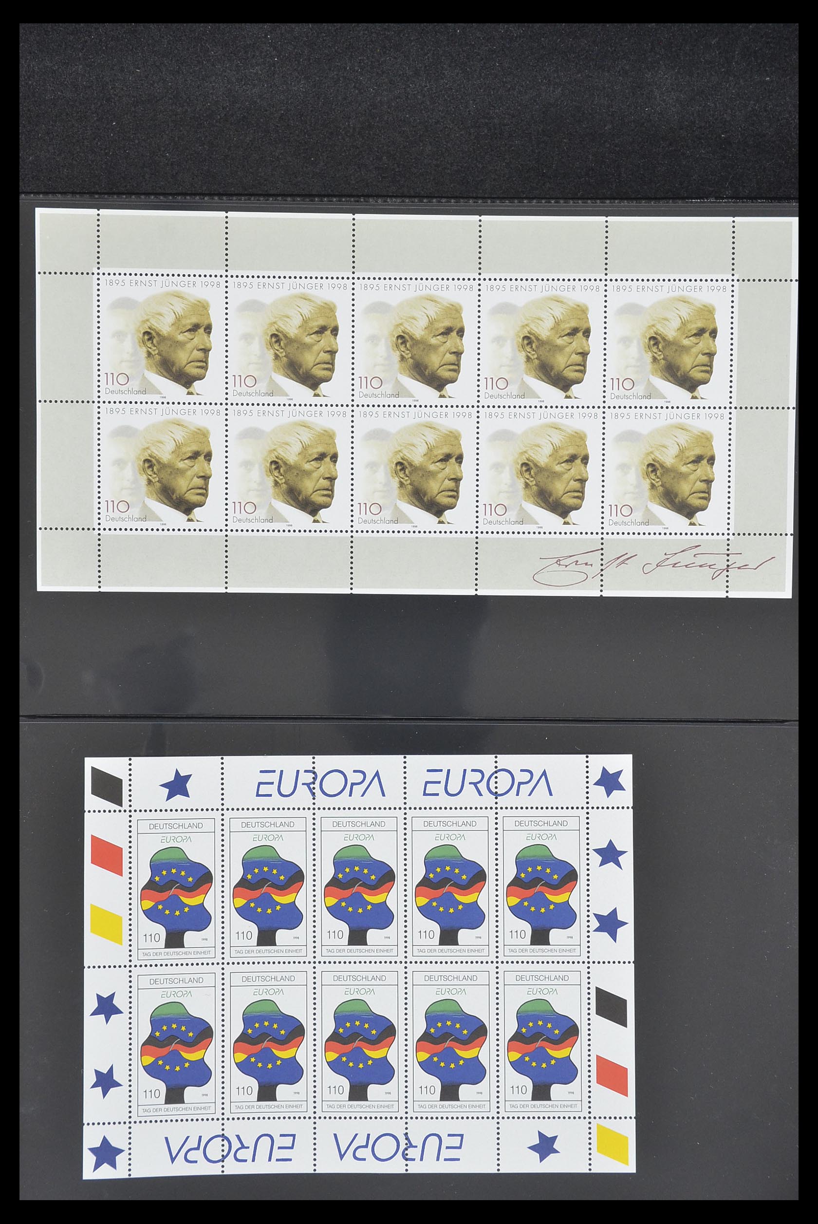 33936 098 - Stamp collection 33936 Bundespost kleinbogen 1994-2000.