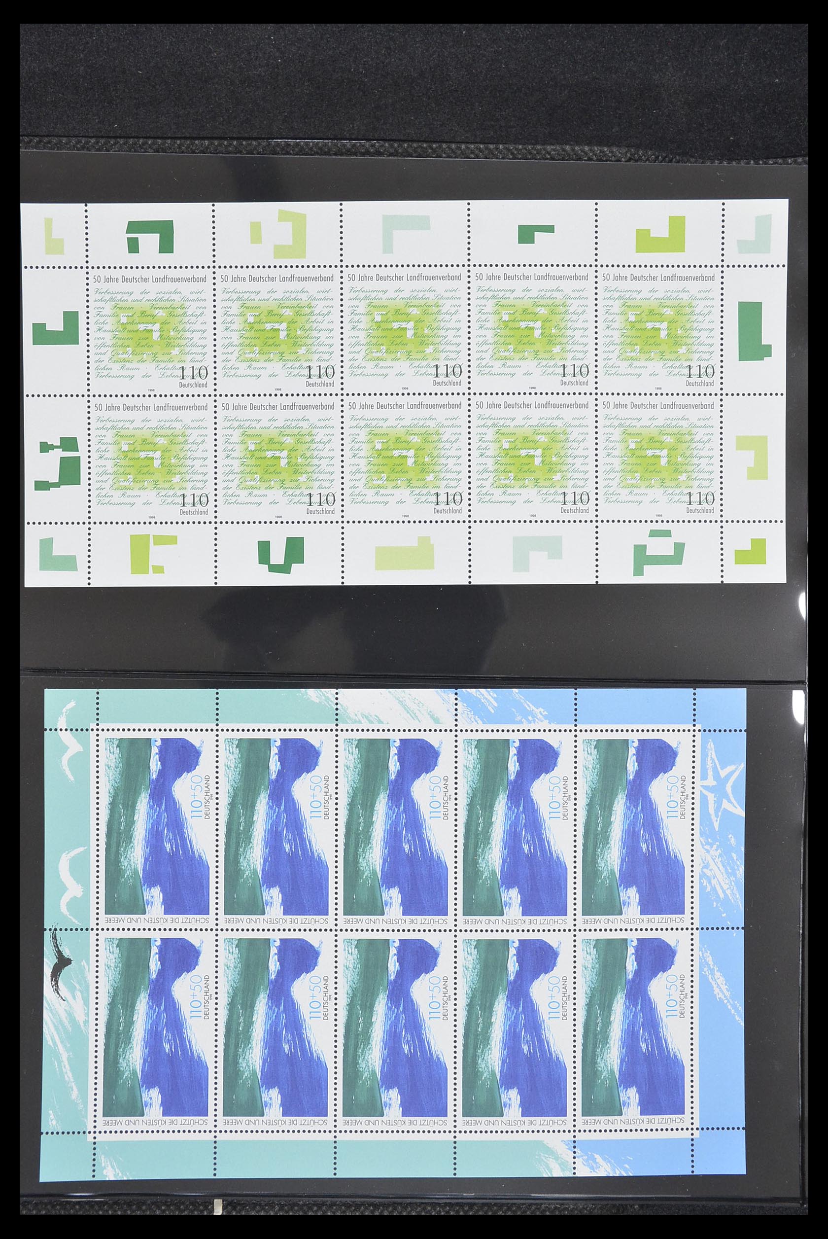 33936 099 - Stamp collection 33936 Bundespost kleinbogen 1994-2000.