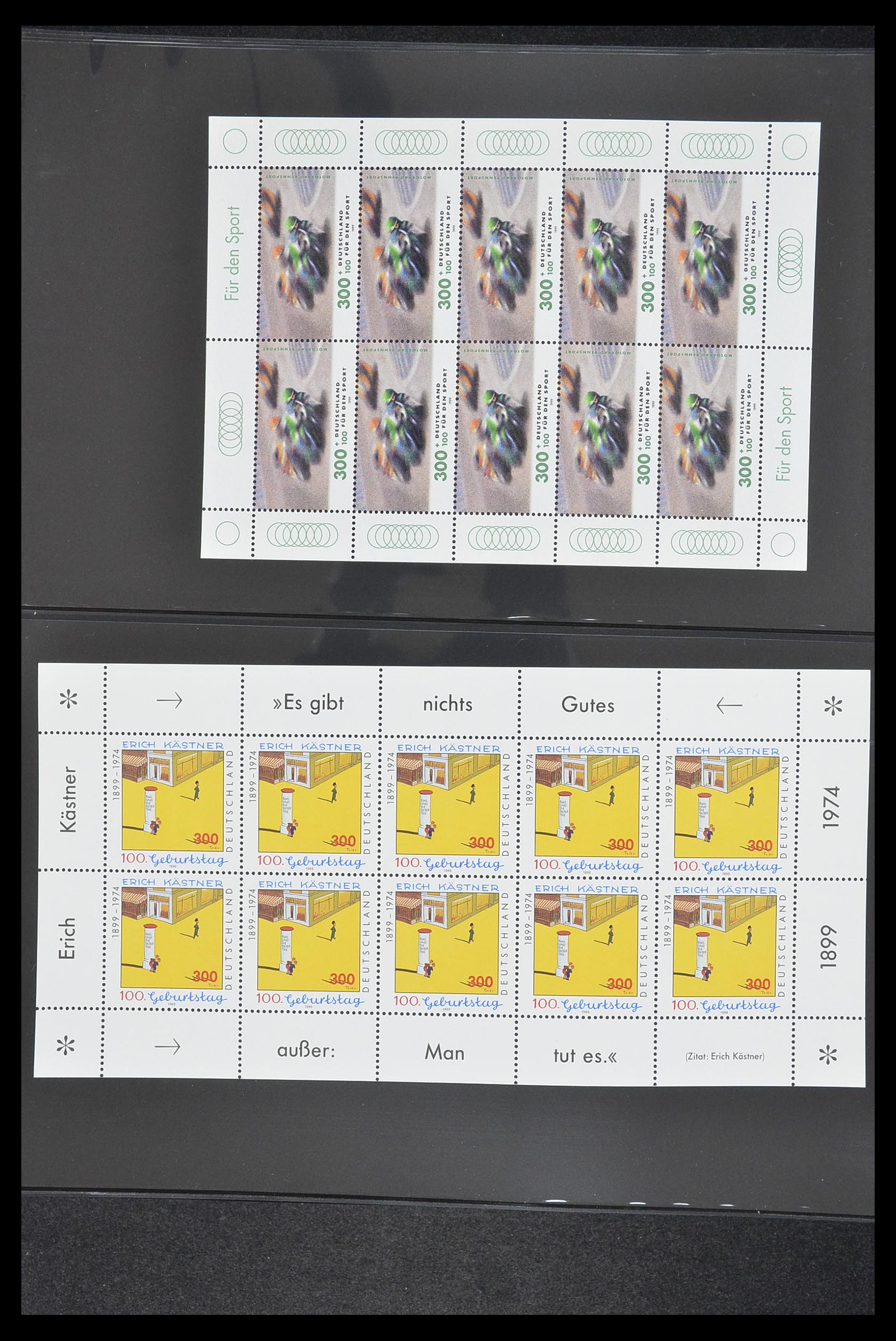 33936 125 - Stamp collection 33936 Bundespost kleinbogen 1994-2000.