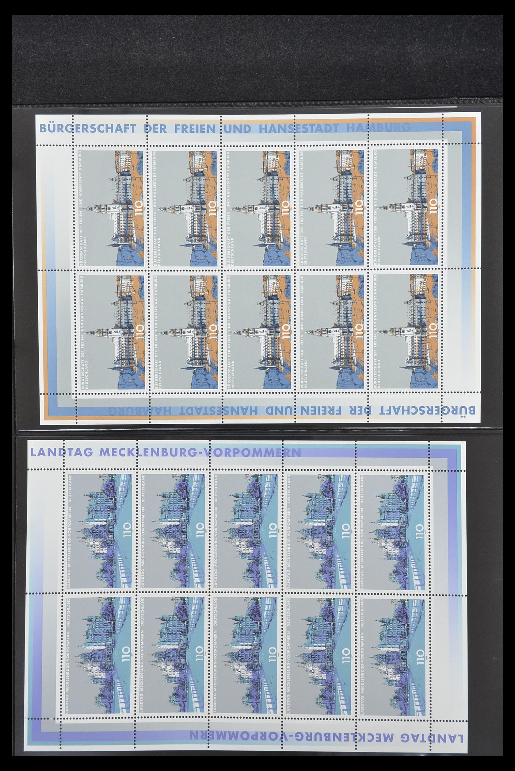 33936 126 - Stamp collection 33936 Bundespost kleinbogen 1994-2000.