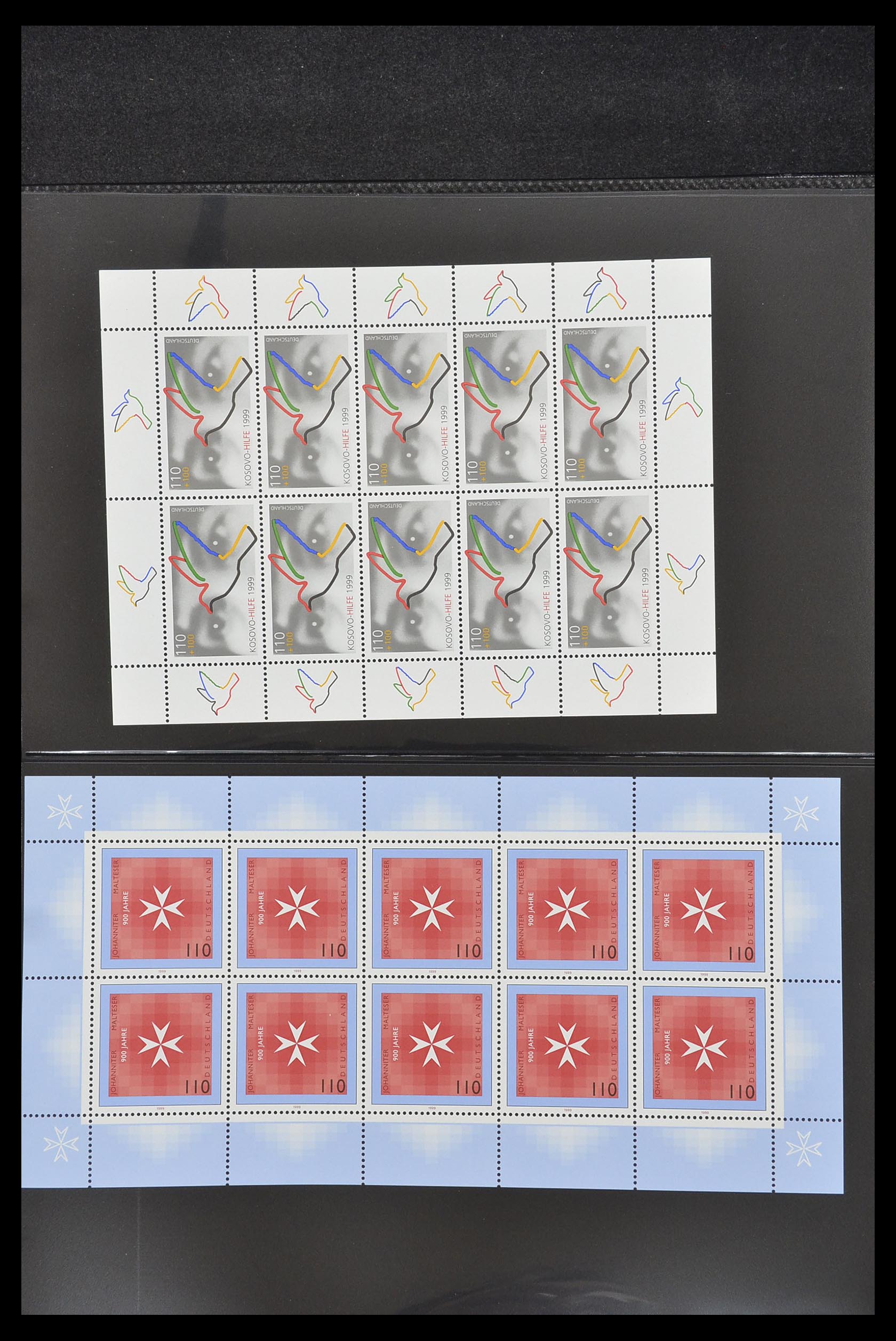 33936 130 - Stamp collection 33936 Bundespost kleinbogen 1994-2000.