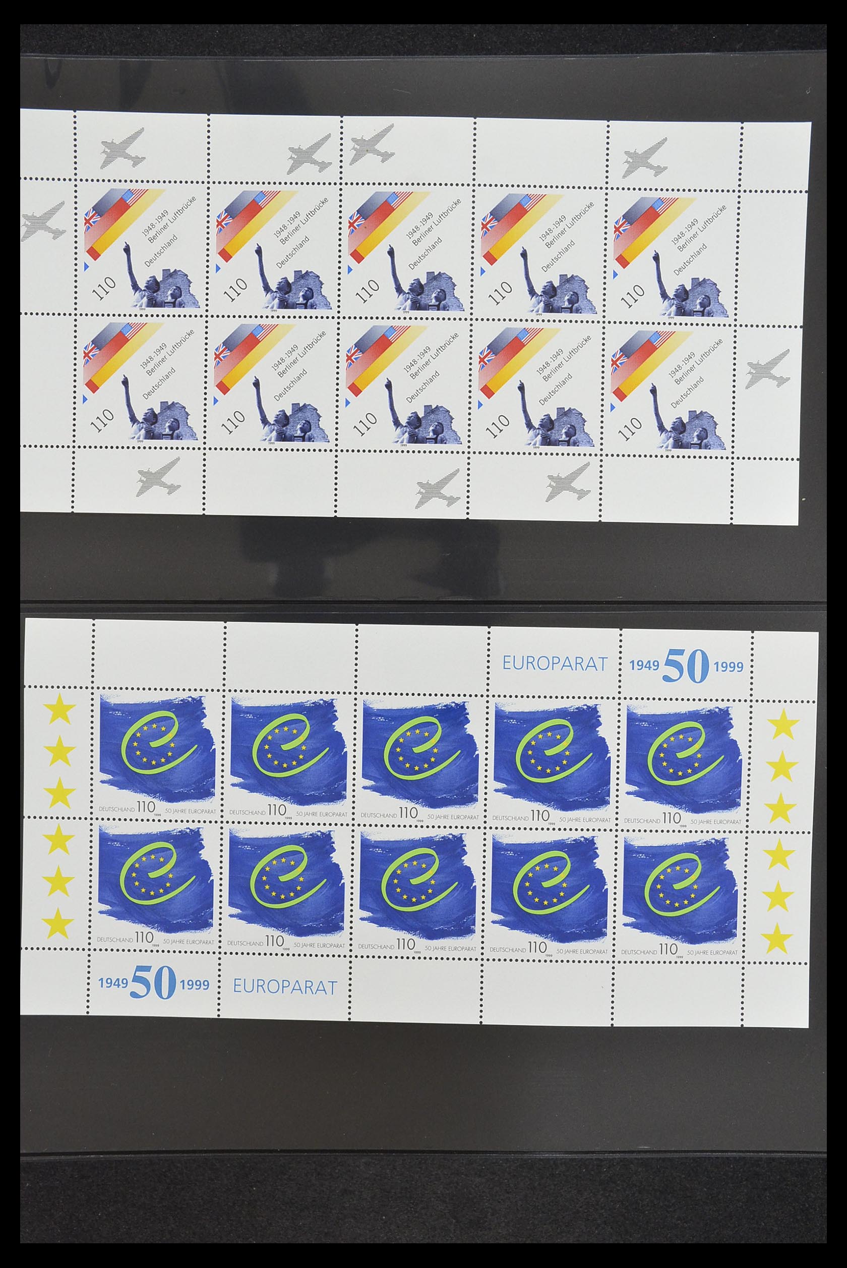 33936 131 - Stamp collection 33936 Bundespost kleinbogen 1994-2000.
