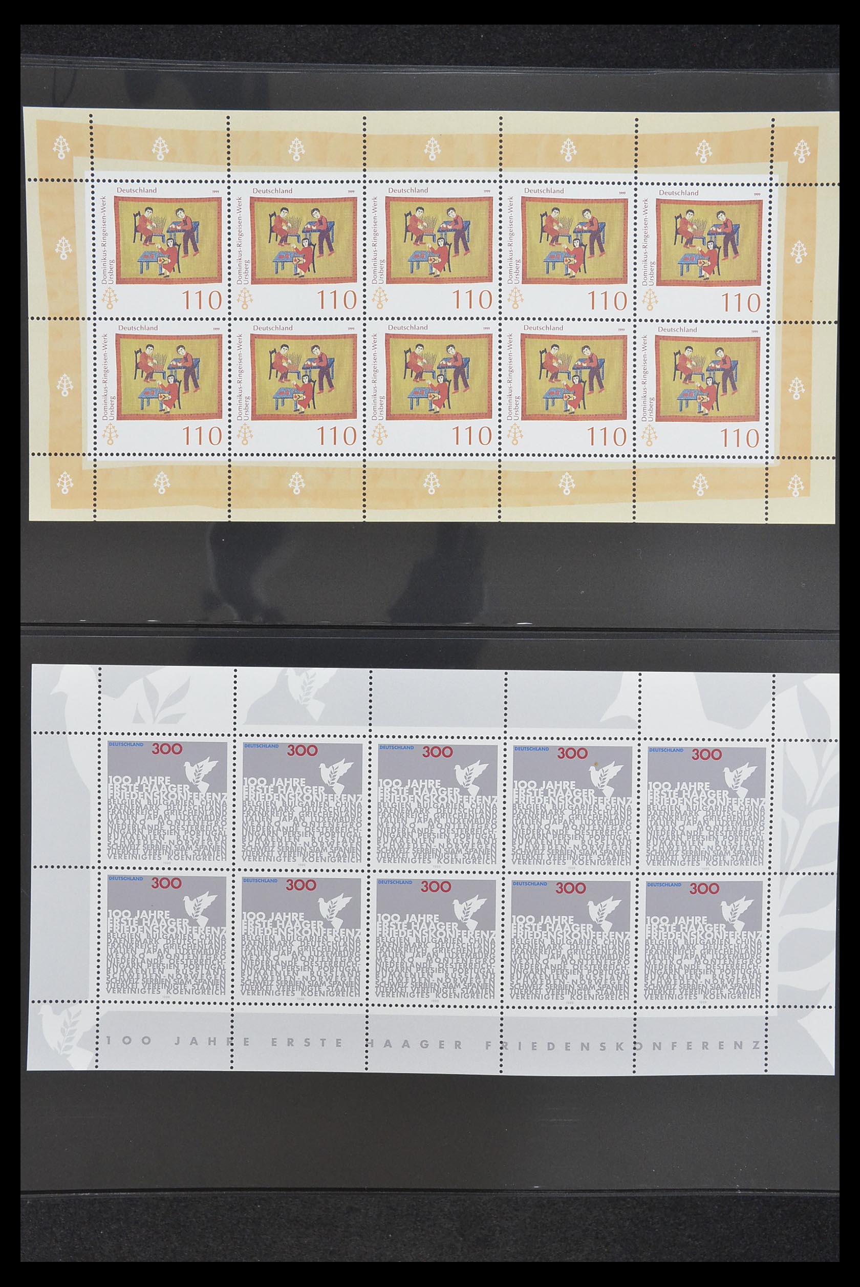 33936 137 - Stamp collection 33936 Bundespost kleinbogen 1994-2000.