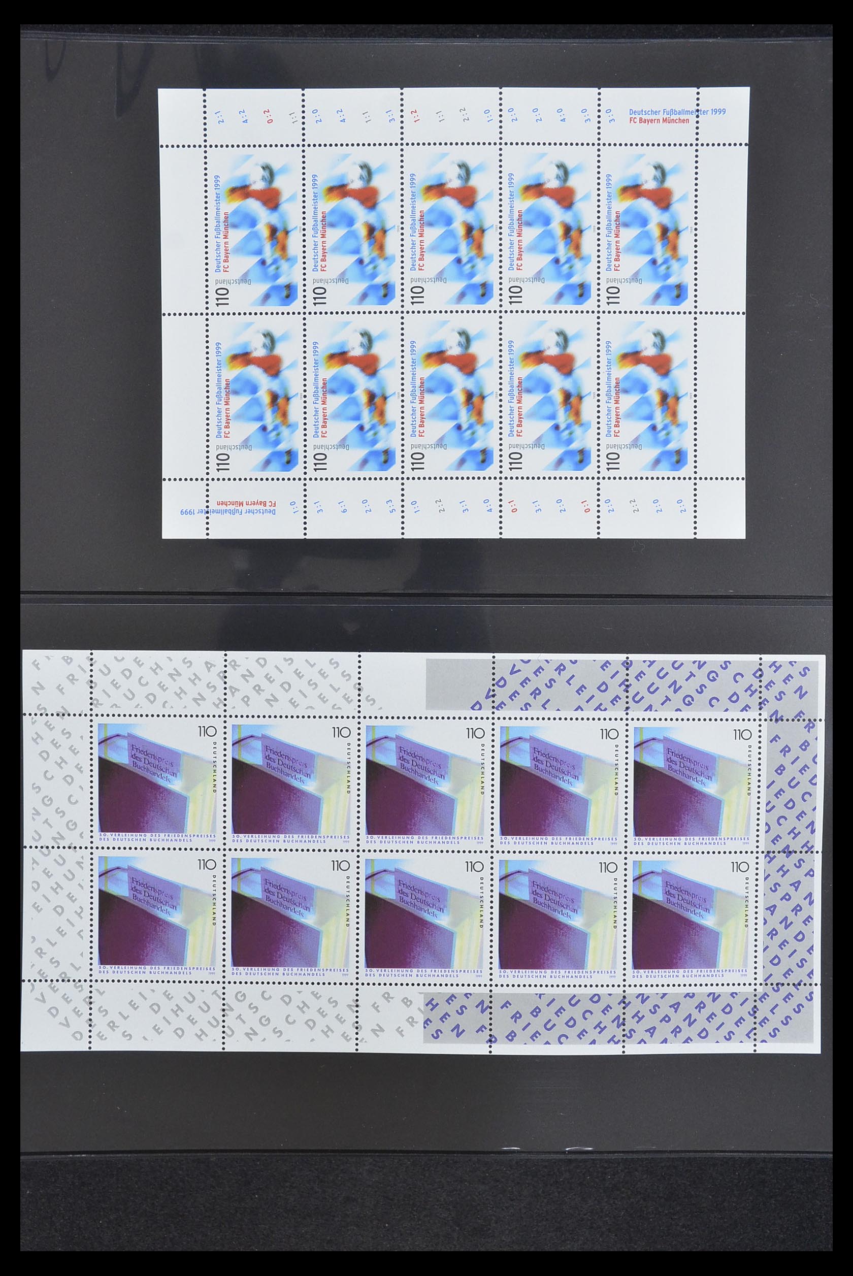33936 139 - Stamp collection 33936 Bundespost kleinbogen 1994-2000.