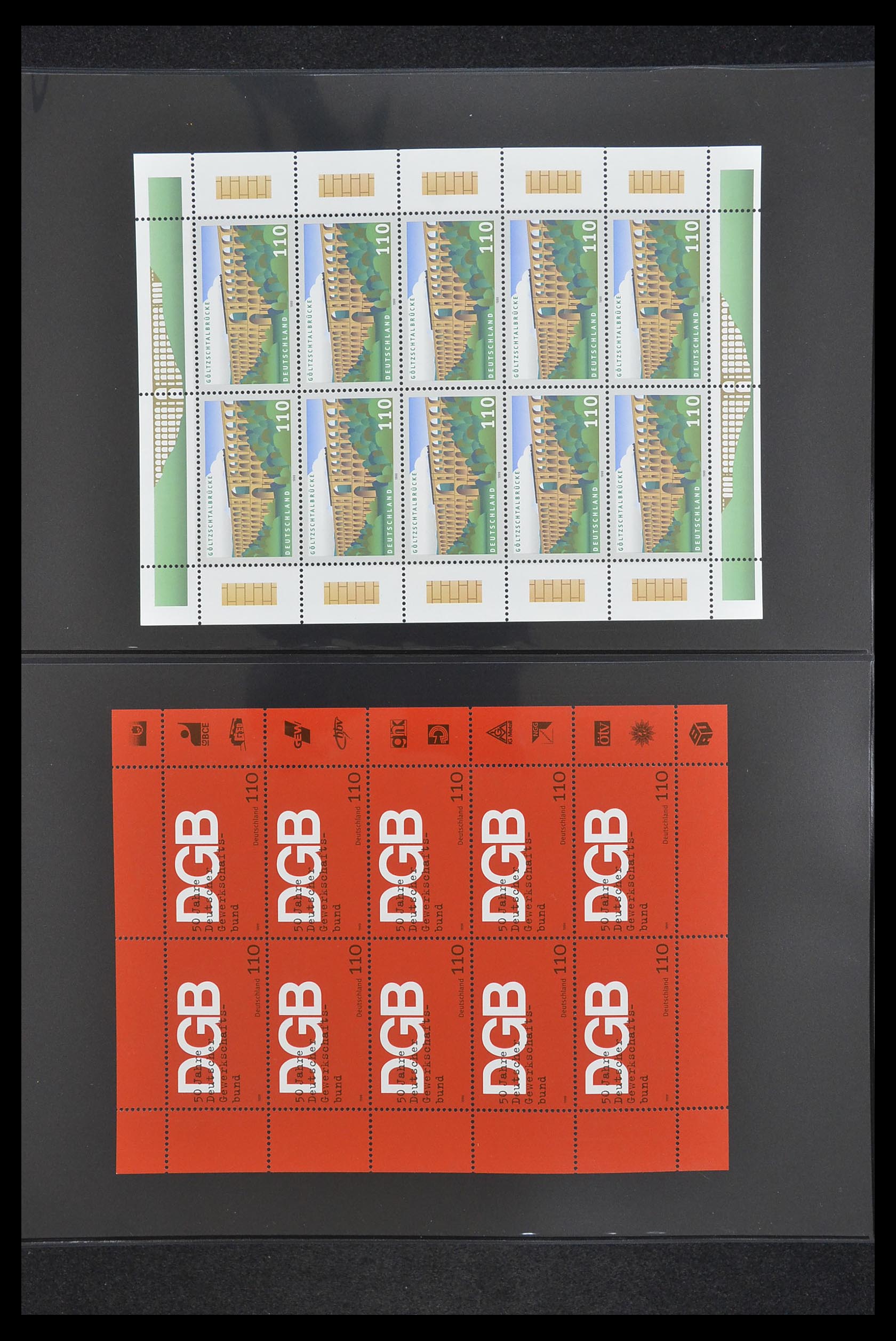 33936 143 - Stamp collection 33936 Bundespost kleinbogen 1994-2000.