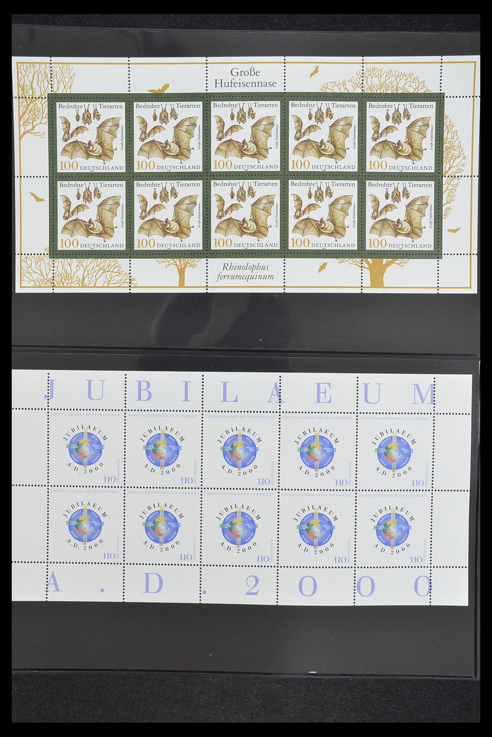 33936 145 - Stamp collection 33936 Bundespost kleinbogen 1994-2000.