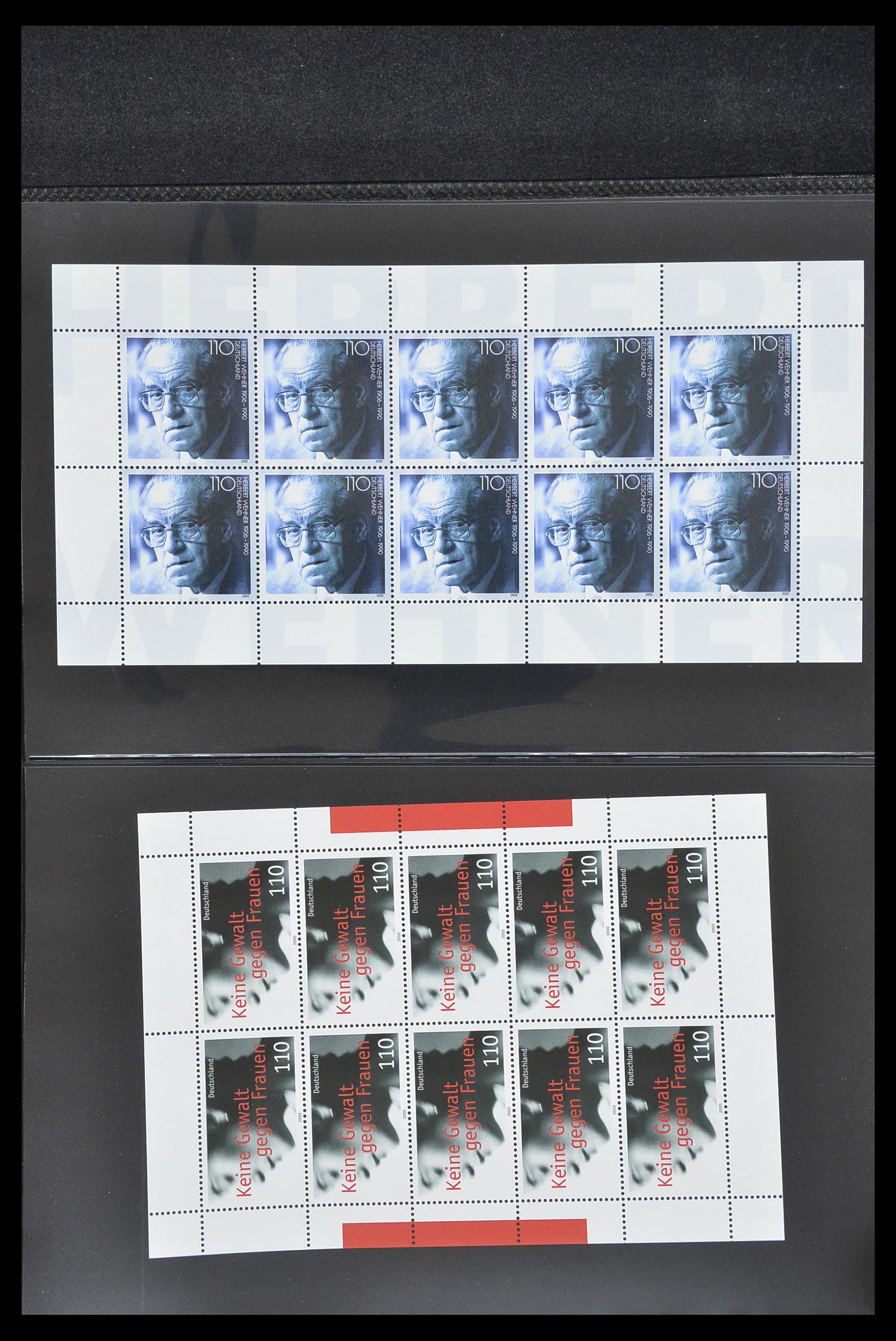 33936 148 - Stamp collection 33936 Bundespost kleinbogen 1994-2000.