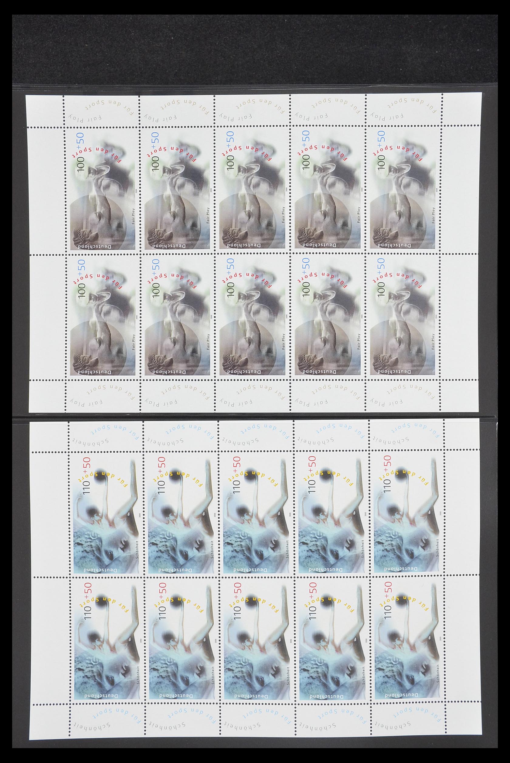 33936 149 - Stamp collection 33936 Bundespost kleinbogen 1994-2000.