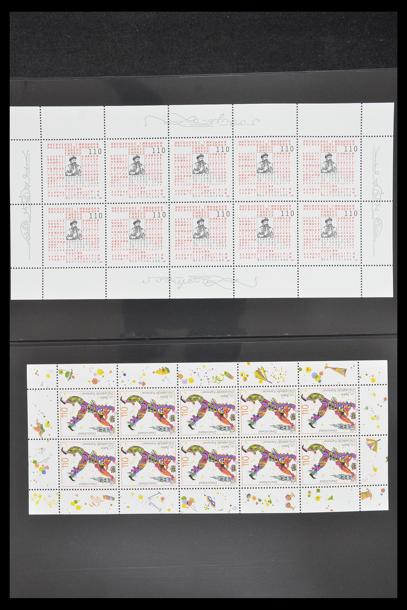 33936 151 - Stamp collection 33936 Bundespost kleinbogen 1994-2000.