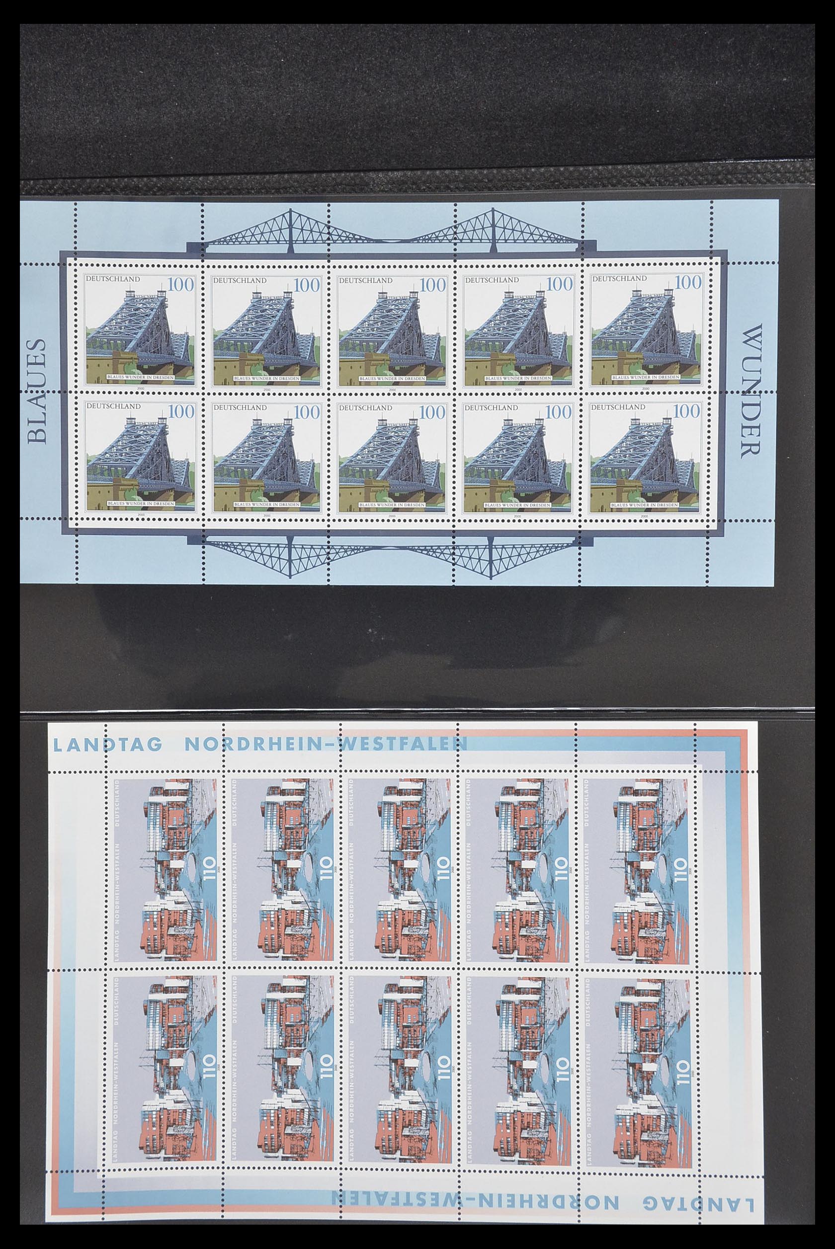 33936 156 - Stamp collection 33936 Bundespost kleinbogen 1994-2000.