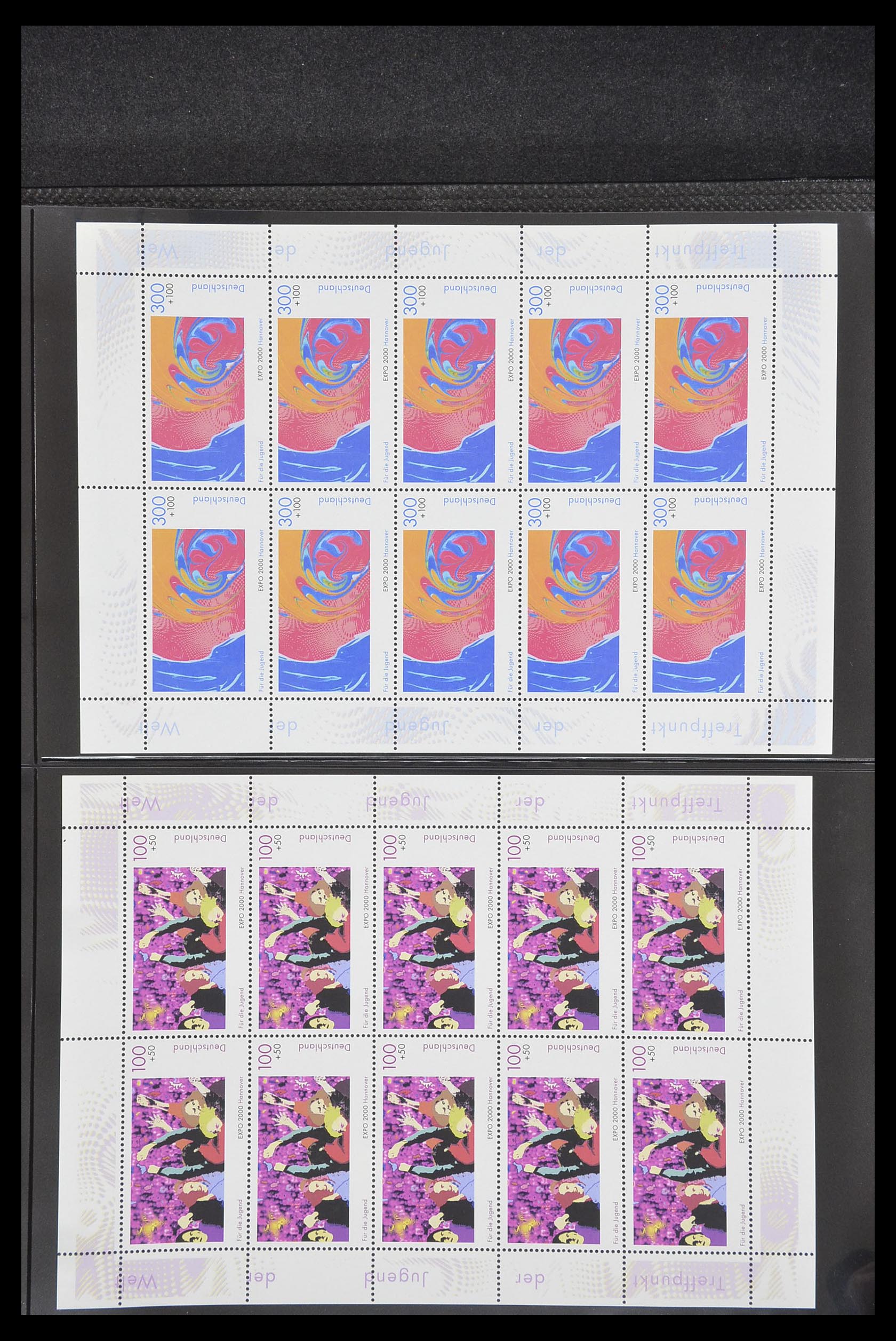 33936 158 - Stamp collection 33936 Bundespost kleinbogen 1994-2000.