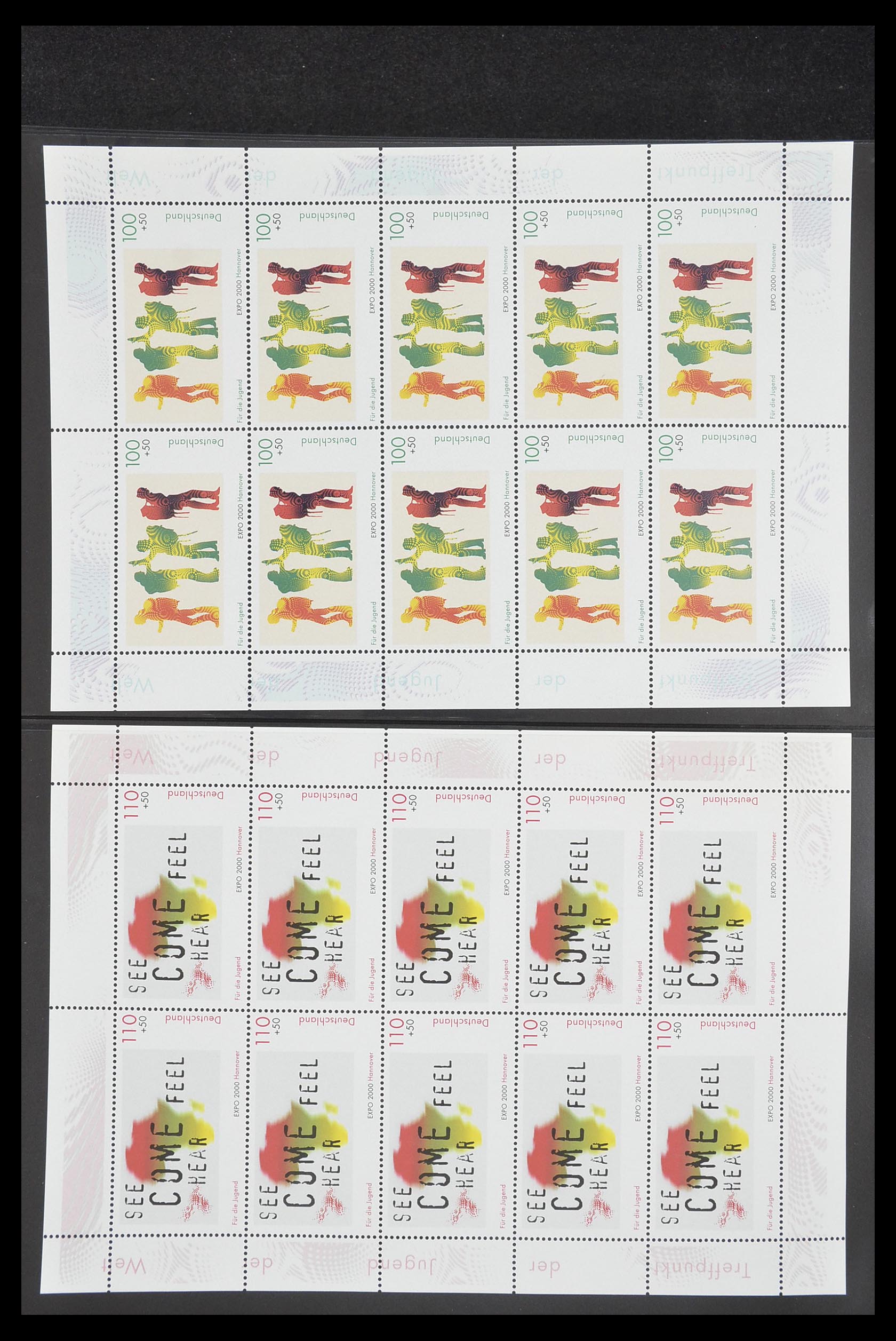 33936 159 - Stamp collection 33936 Bundespost kleinbogen 1994-2000.