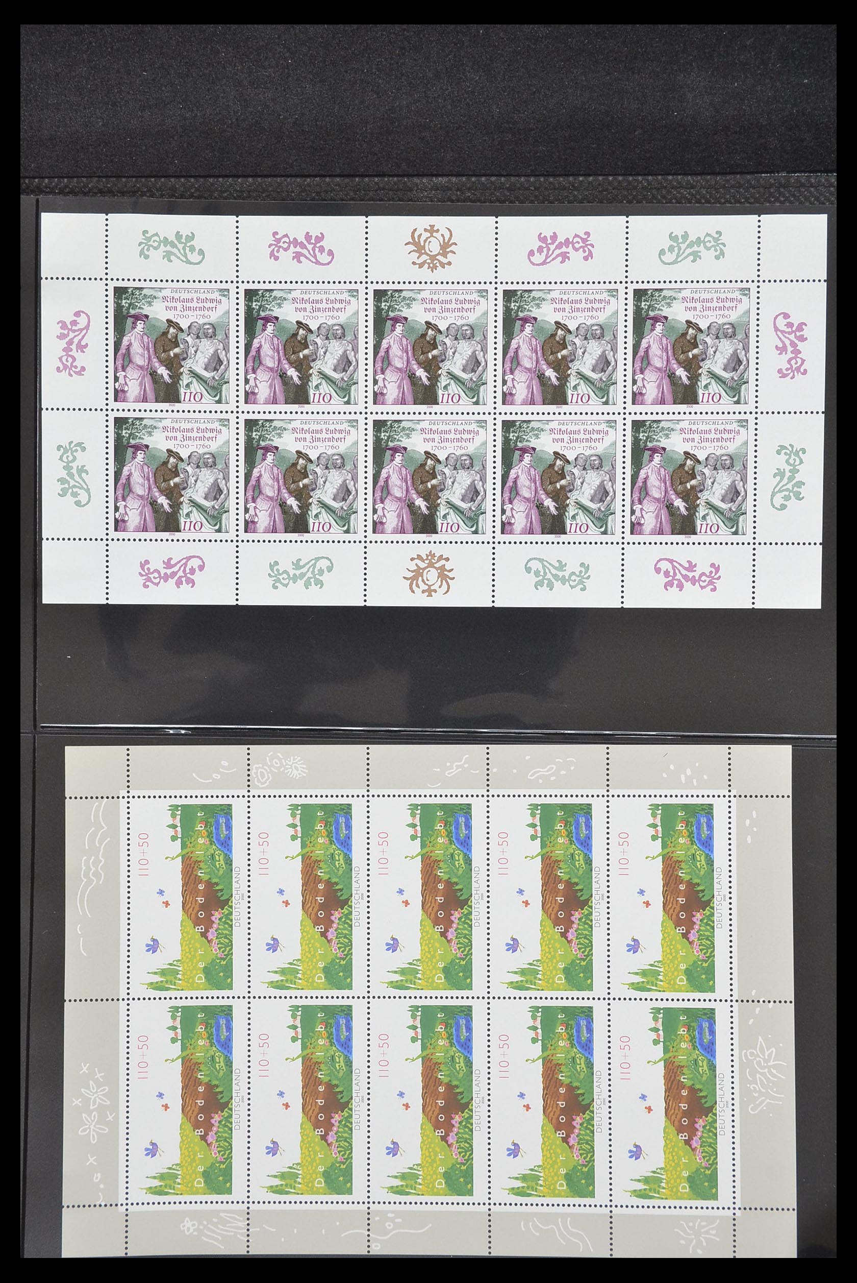 33936 160 - Stamp collection 33936 Bundespost kleinbogen 1994-2000.