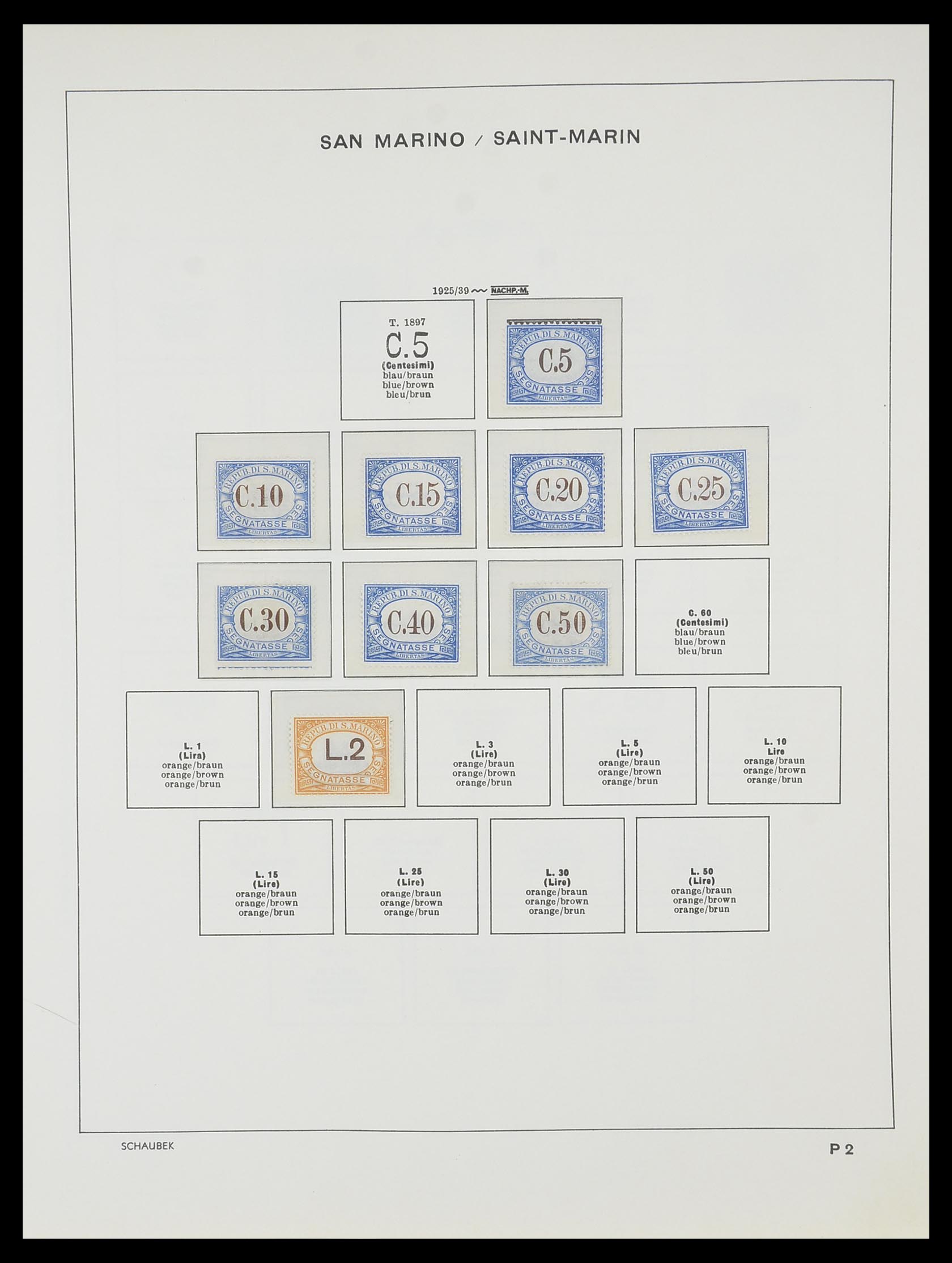 33937 023 - Stamp collection 33937 San Marino 1877-1983.