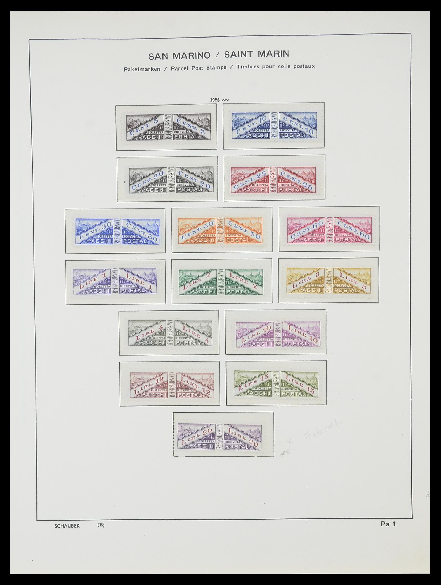 33937 025 - Postzegelverzameling 33937 San Marino 1877-1983.