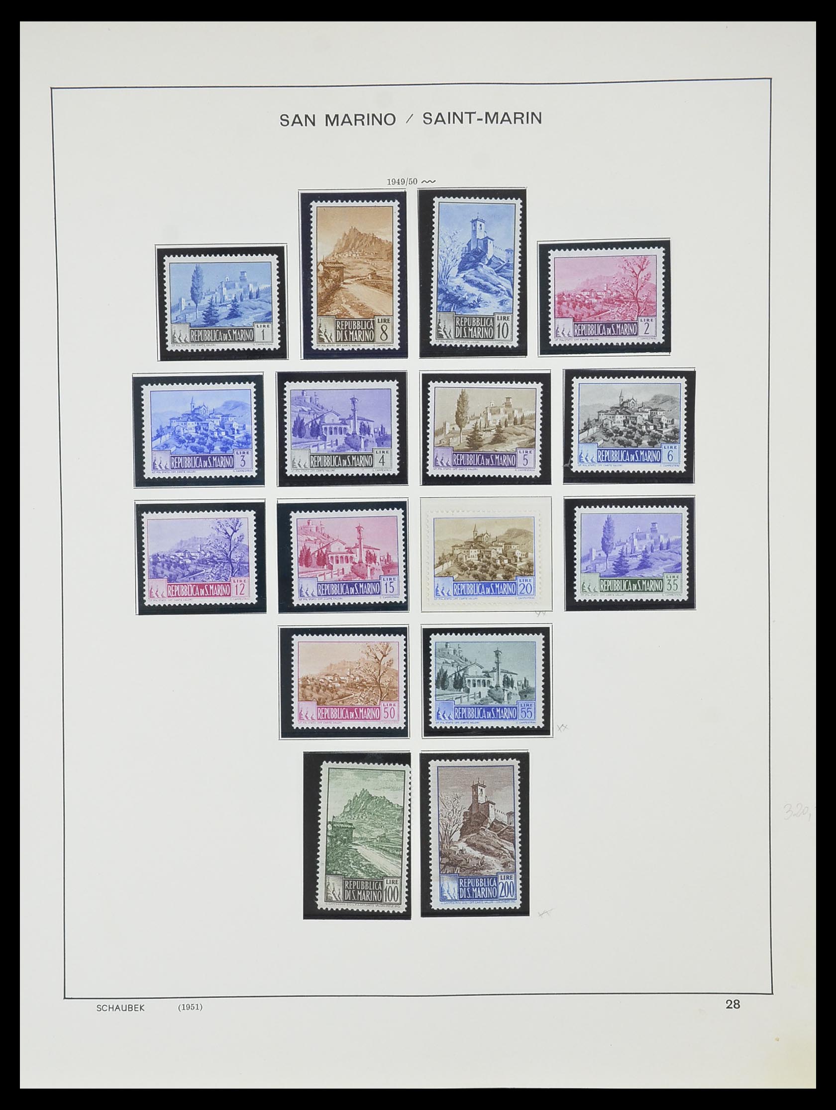 33937 034 - Postzegelverzameling 33937 San Marino 1877-1983.