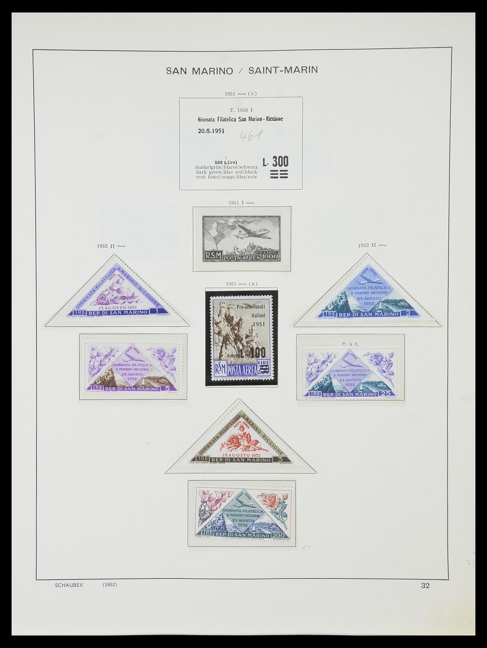 33937 039 - Stamp collection 33937 San Marino 1877-1983.