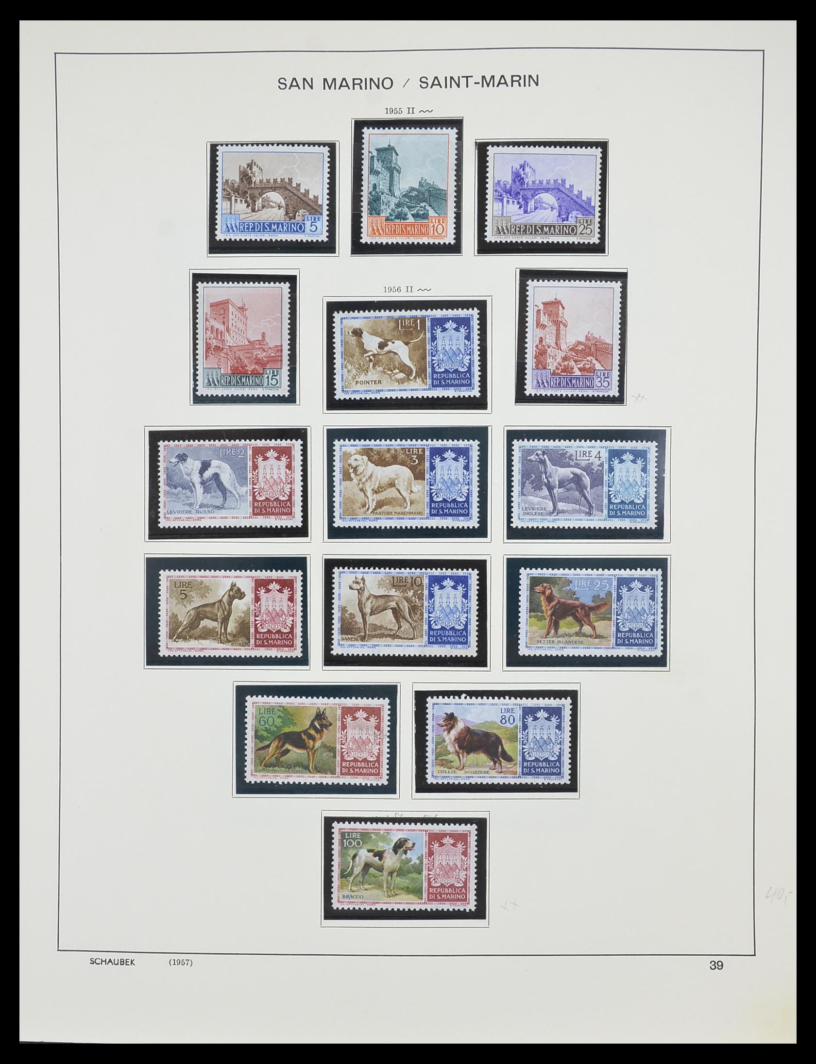 33937 046 - Postzegelverzameling 33937 San Marino 1877-1983.