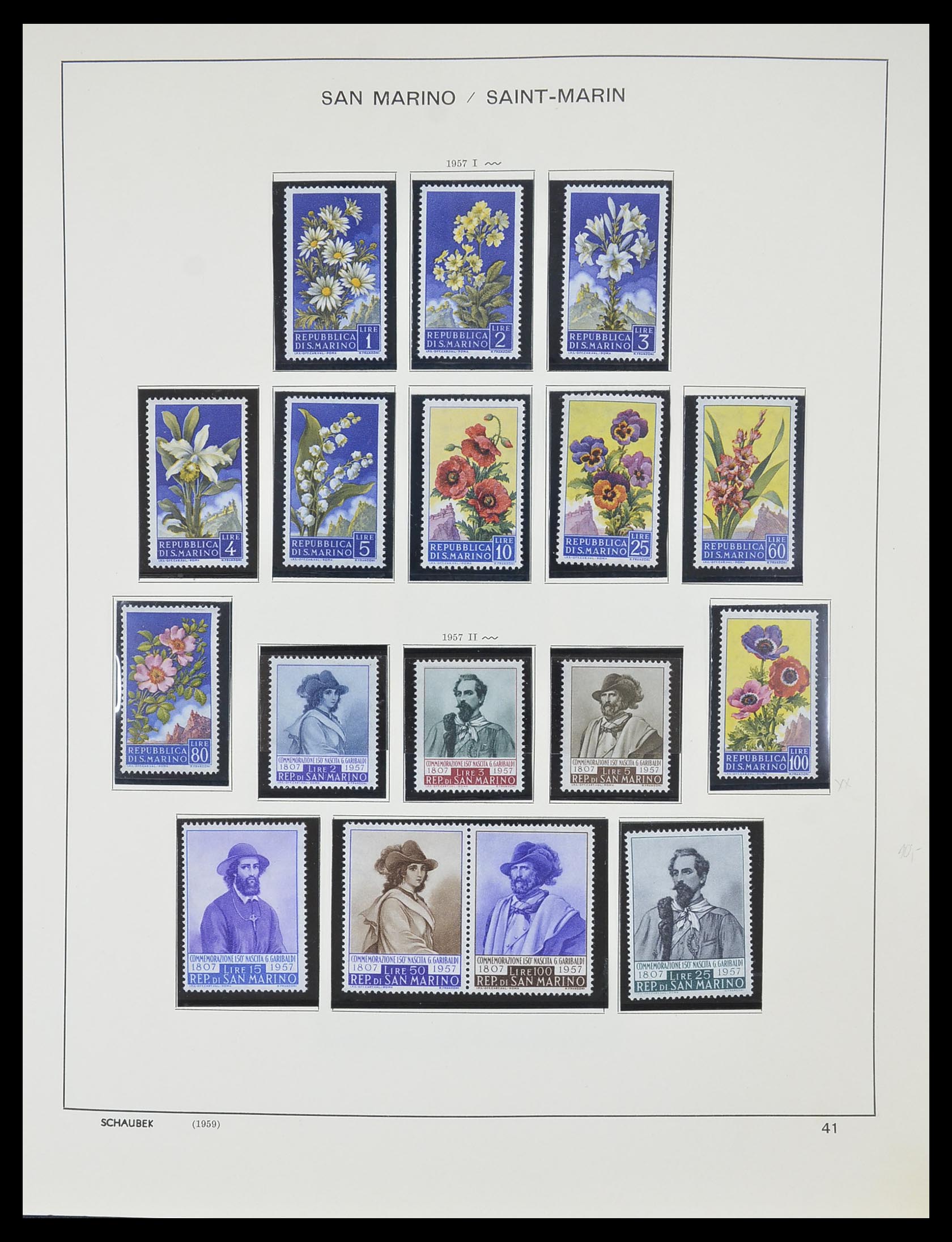 33937 048 - Postzegelverzameling 33937 San Marino 1877-1983.