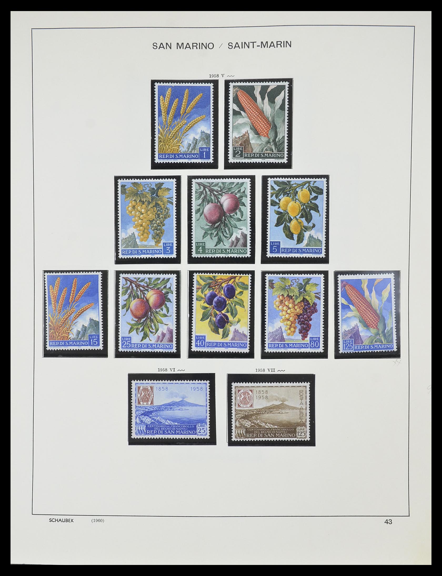 33937 050 - Postzegelverzameling 33937 San Marino 1877-1983.