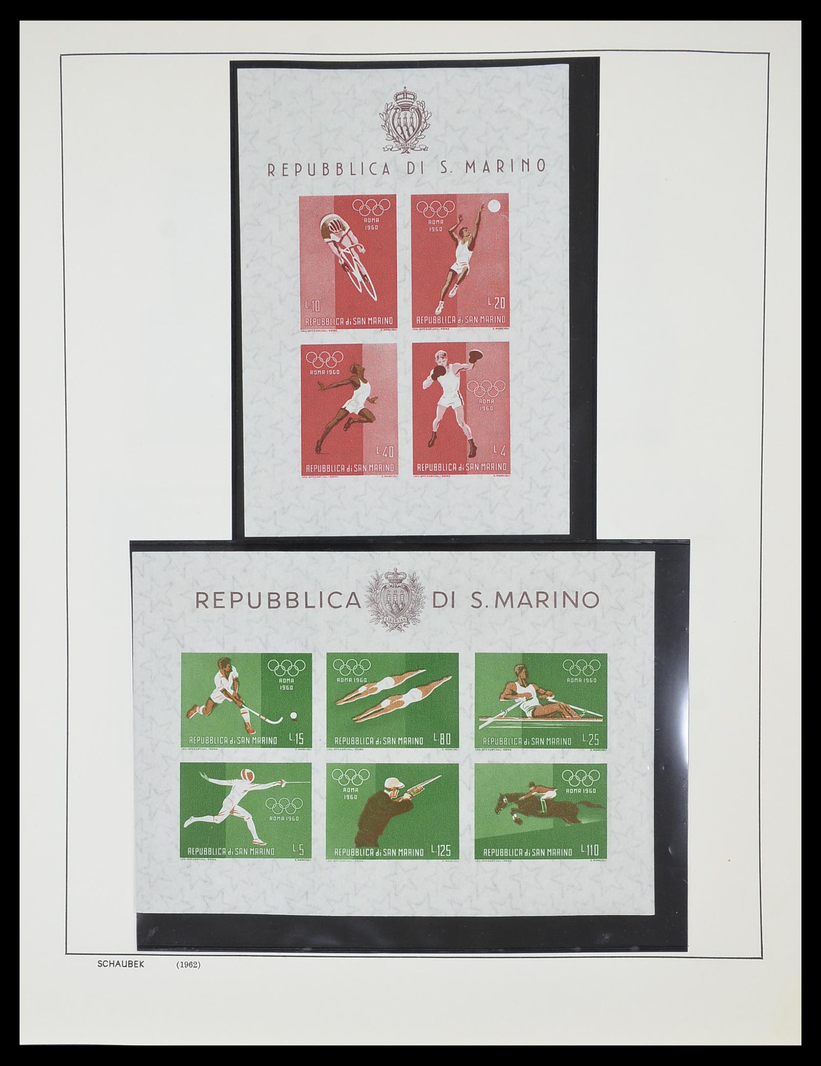33937 058 - Postzegelverzameling 33937 San Marino 1877-1983.