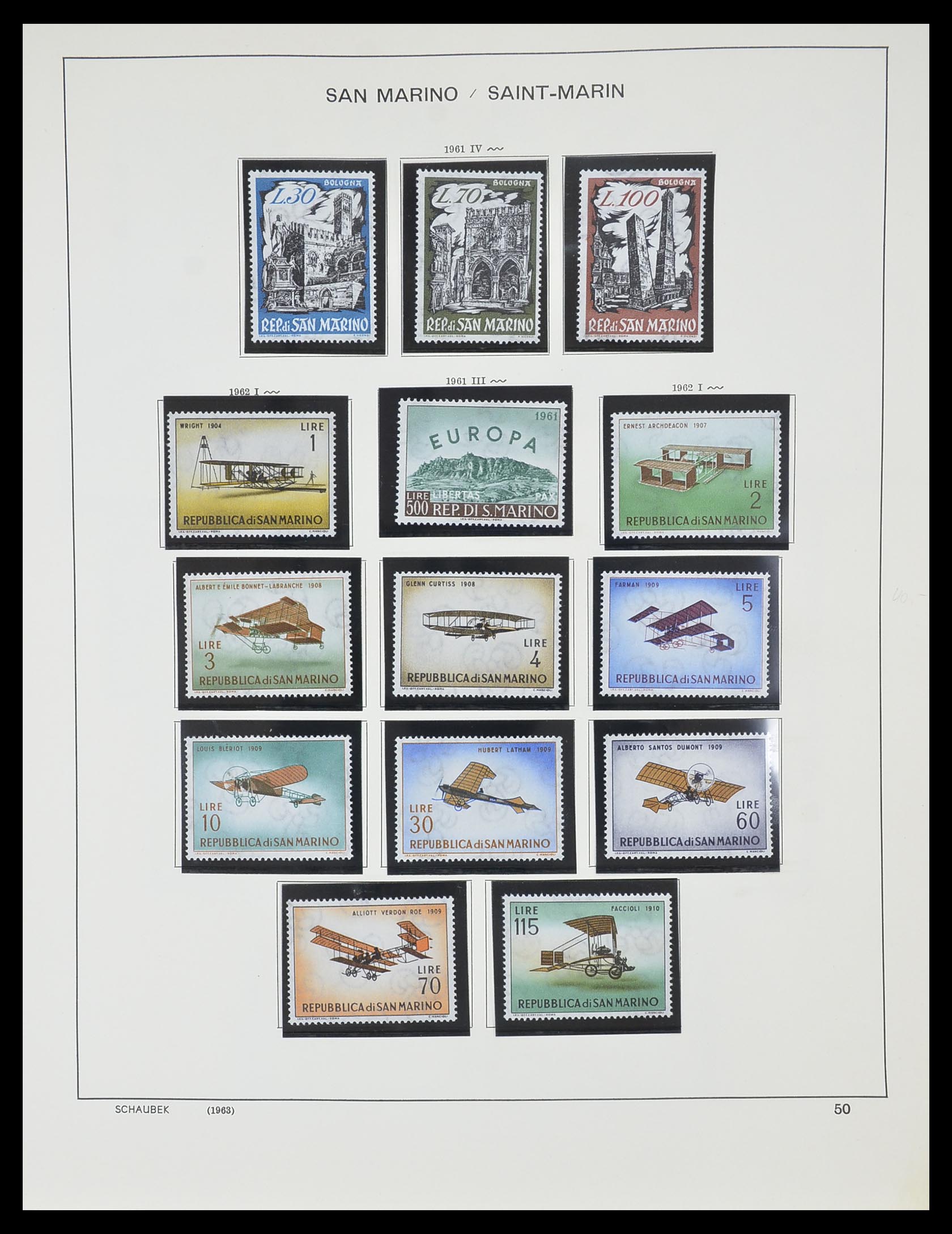 33937 060 - Postzegelverzameling 33937 San Marino 1877-1983.