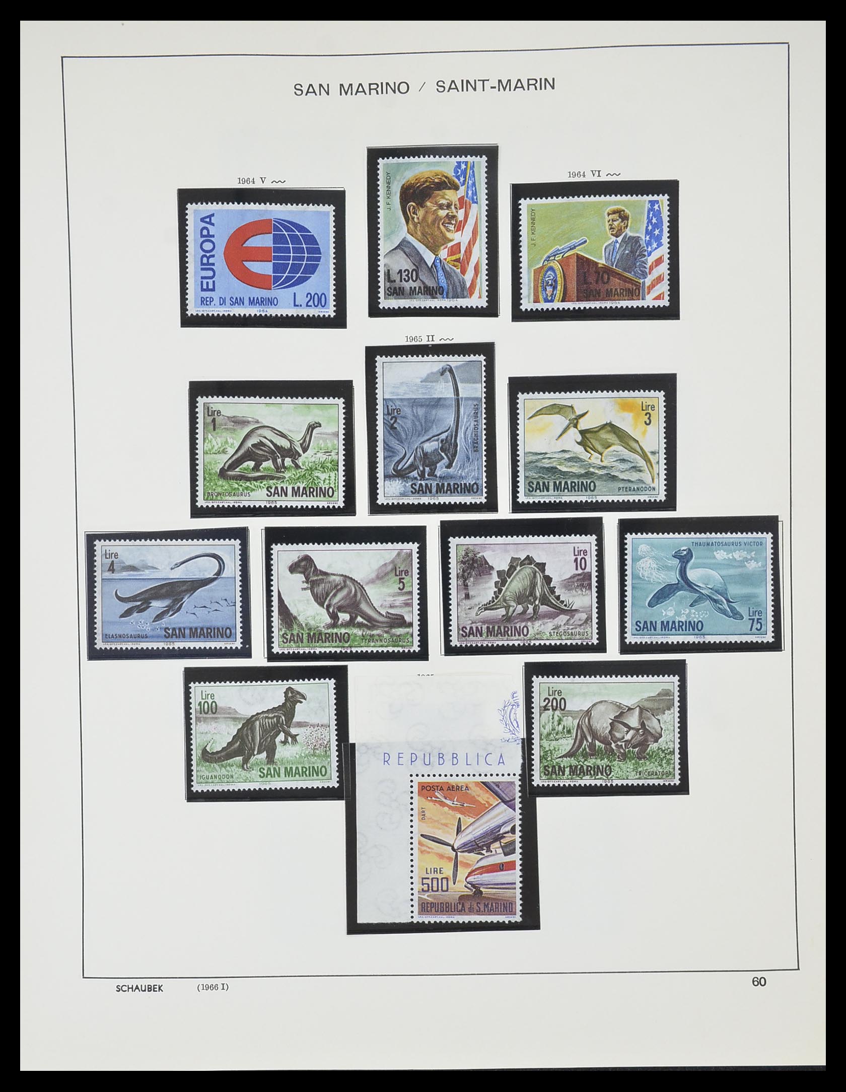 33937 070 - Postzegelverzameling 33937 San Marino 1877-1983.