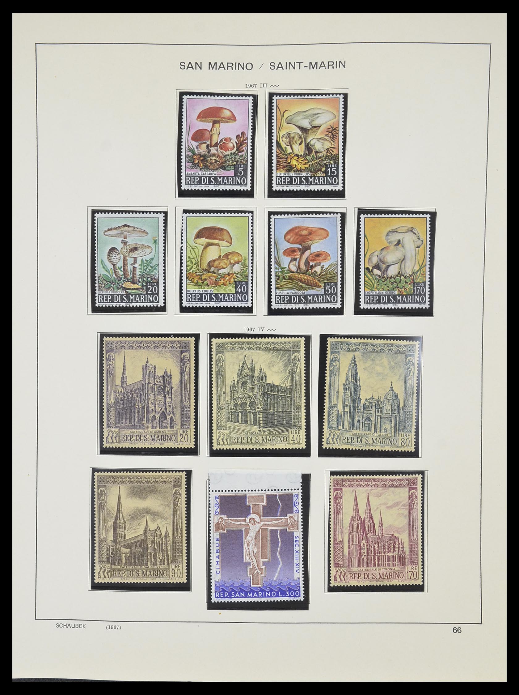 33937 076 - Stamp collection 33937 San Marino 1877-1983.