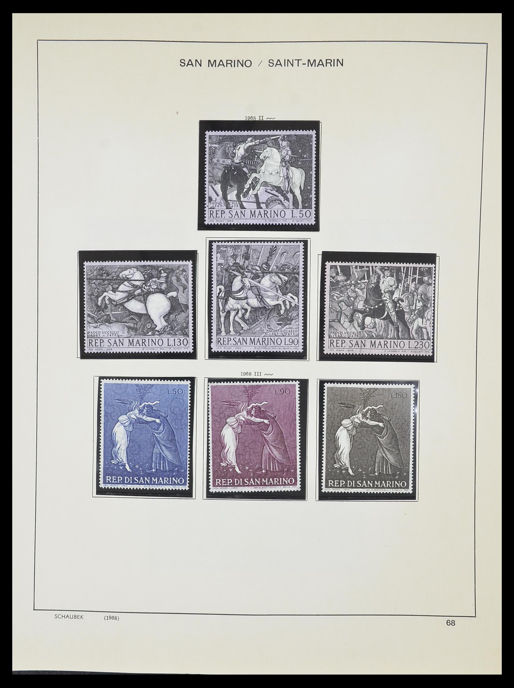 33937 078 - Postzegelverzameling 33937 San Marino 1877-1983.