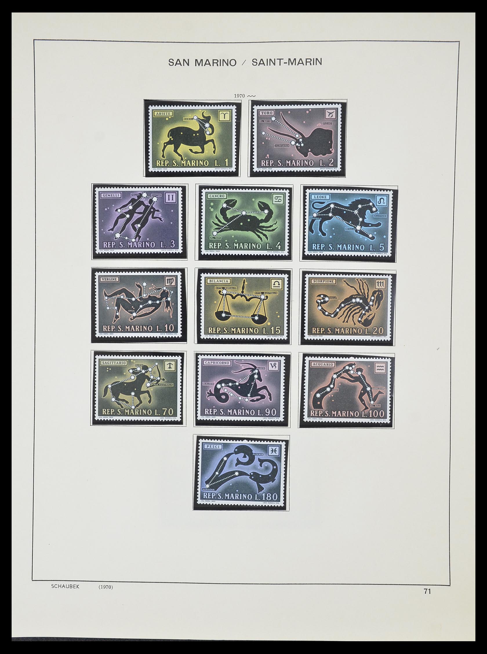 33937 081 - Postzegelverzameling 33937 San Marino 1877-1983.