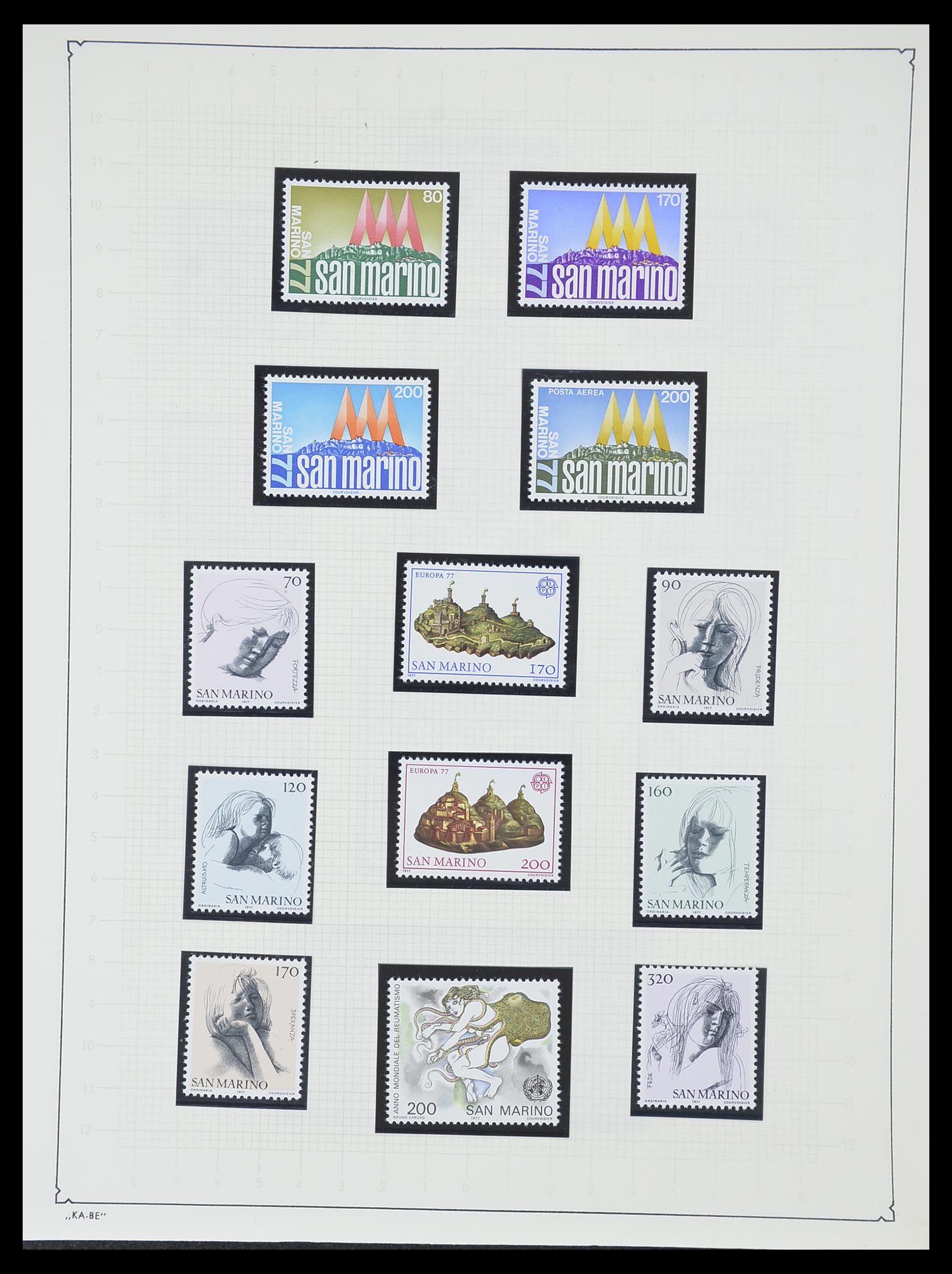 33937 100 - Postzegelverzameling 33937 San Marino 1877-1983.