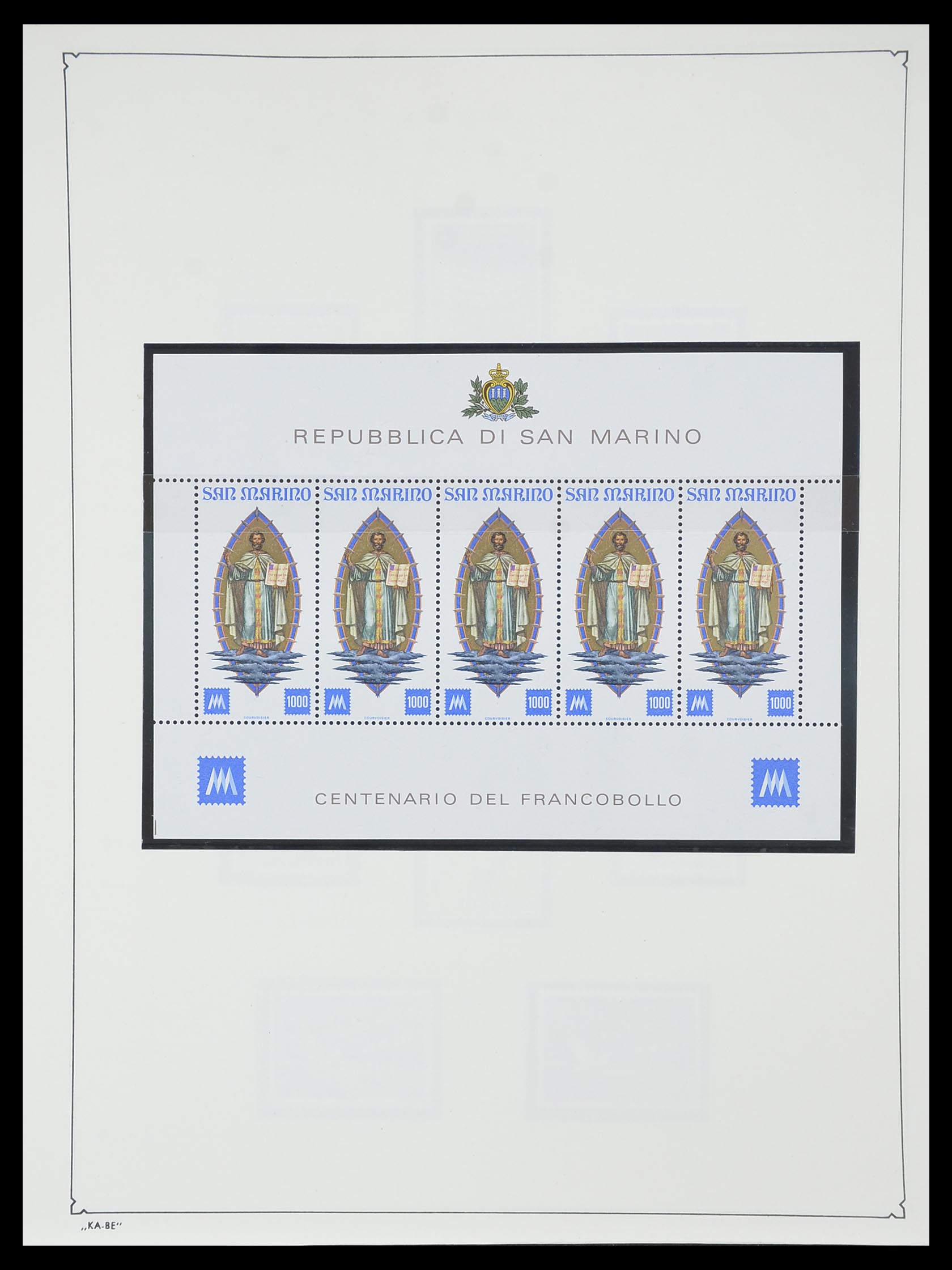 33937 102 - Postzegelverzameling 33937 San Marino 1877-1983.