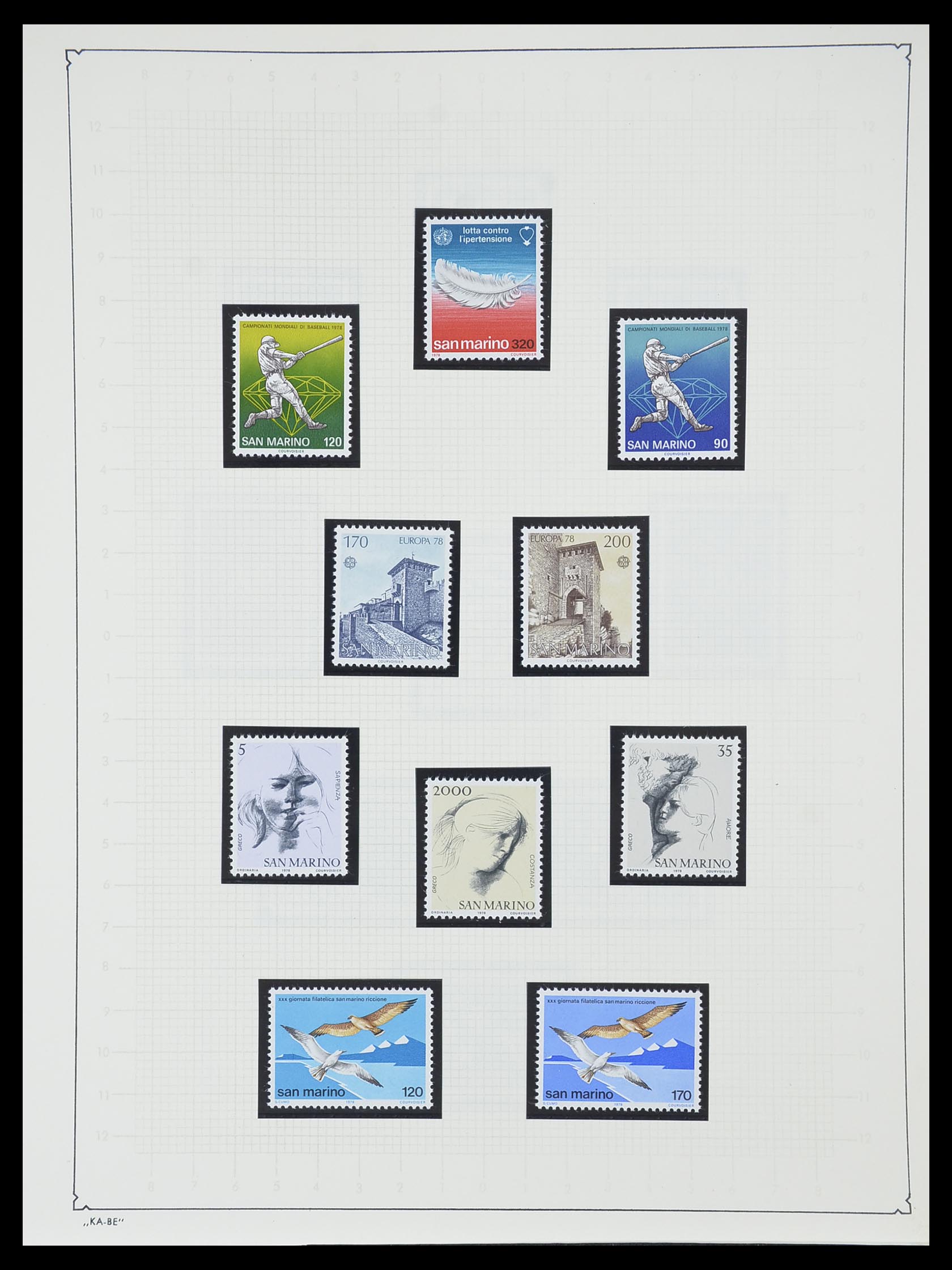 33937 103 - Postzegelverzameling 33937 San Marino 1877-1983.