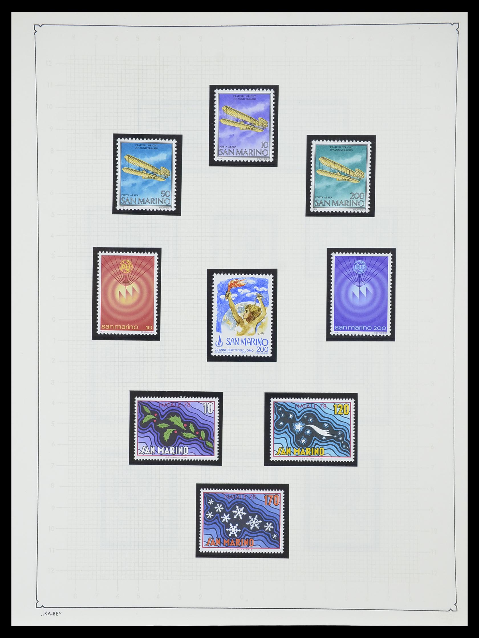 33937 104 - Postzegelverzameling 33937 San Marino 1877-1983.