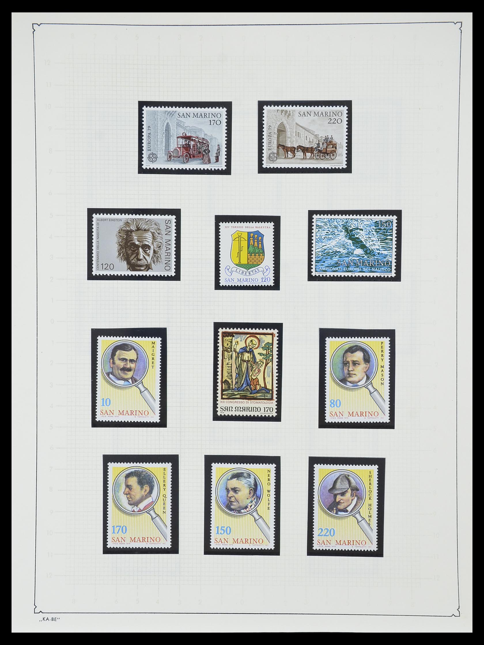 33937 105 - Stamp collection 33937 San Marino 1877-1983.