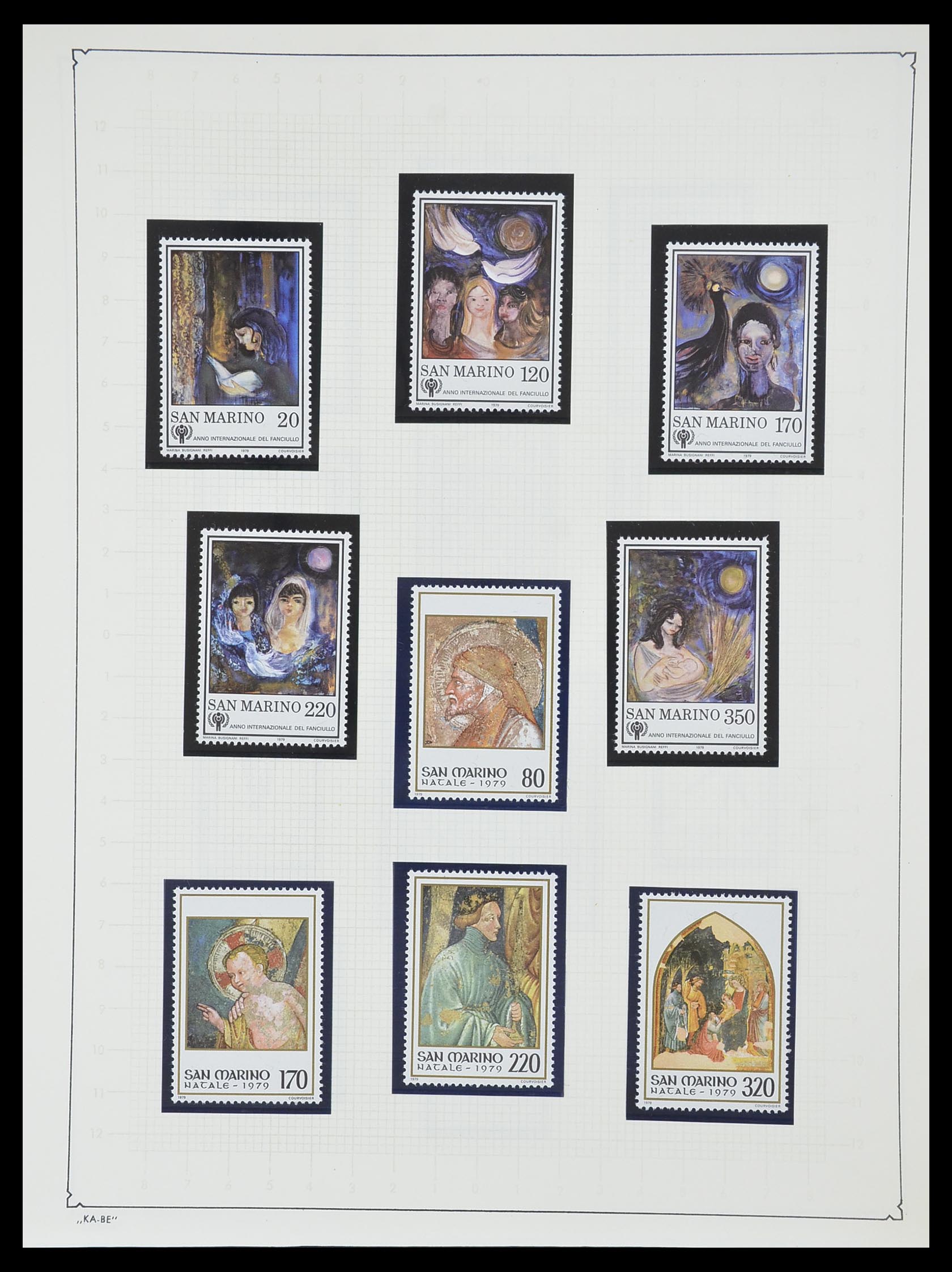33937 107 - Postzegelverzameling 33937 San Marino 1877-1983.