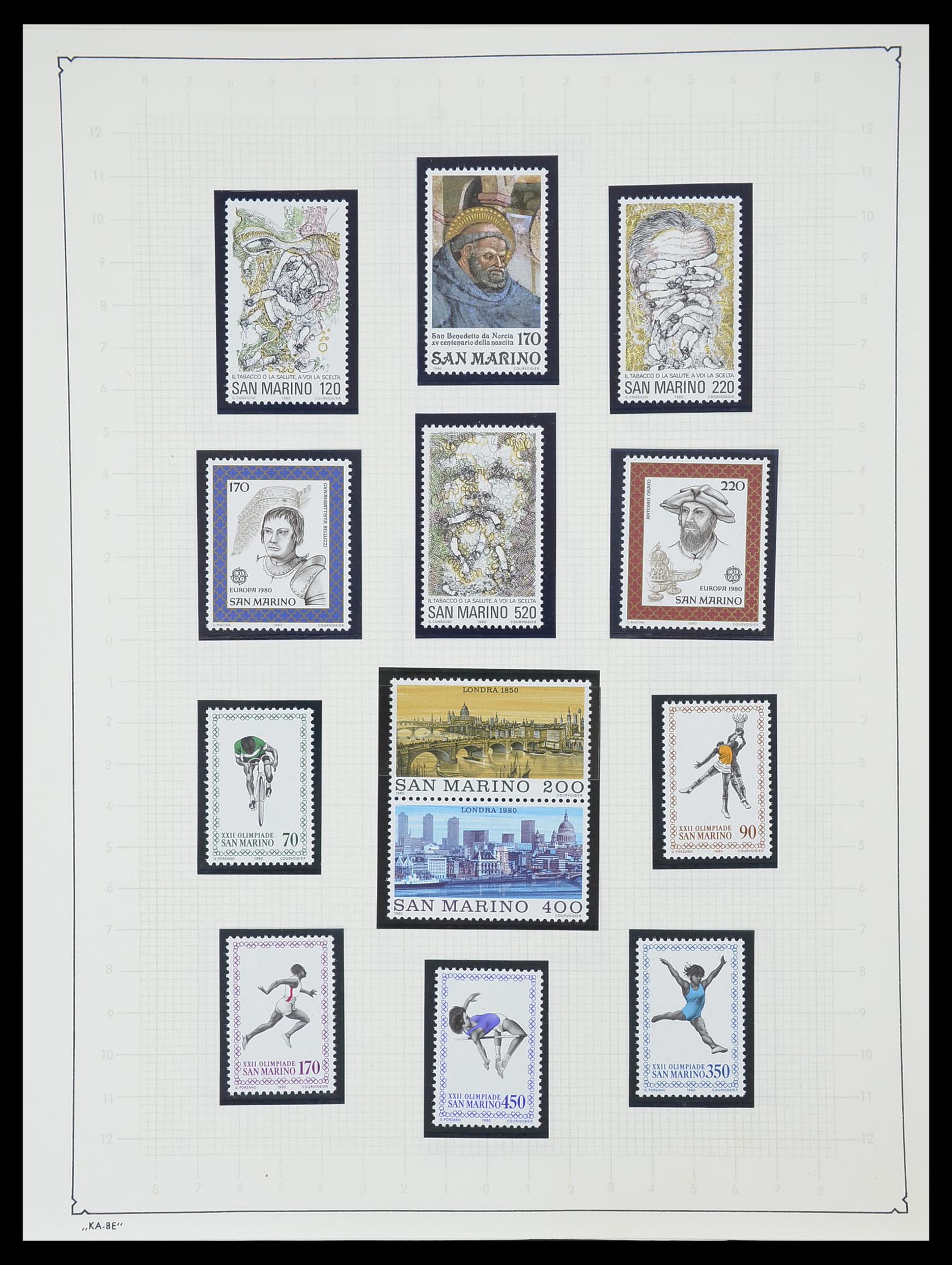 33937 108 - Stamp collection 33937 San Marino 1877-1983.