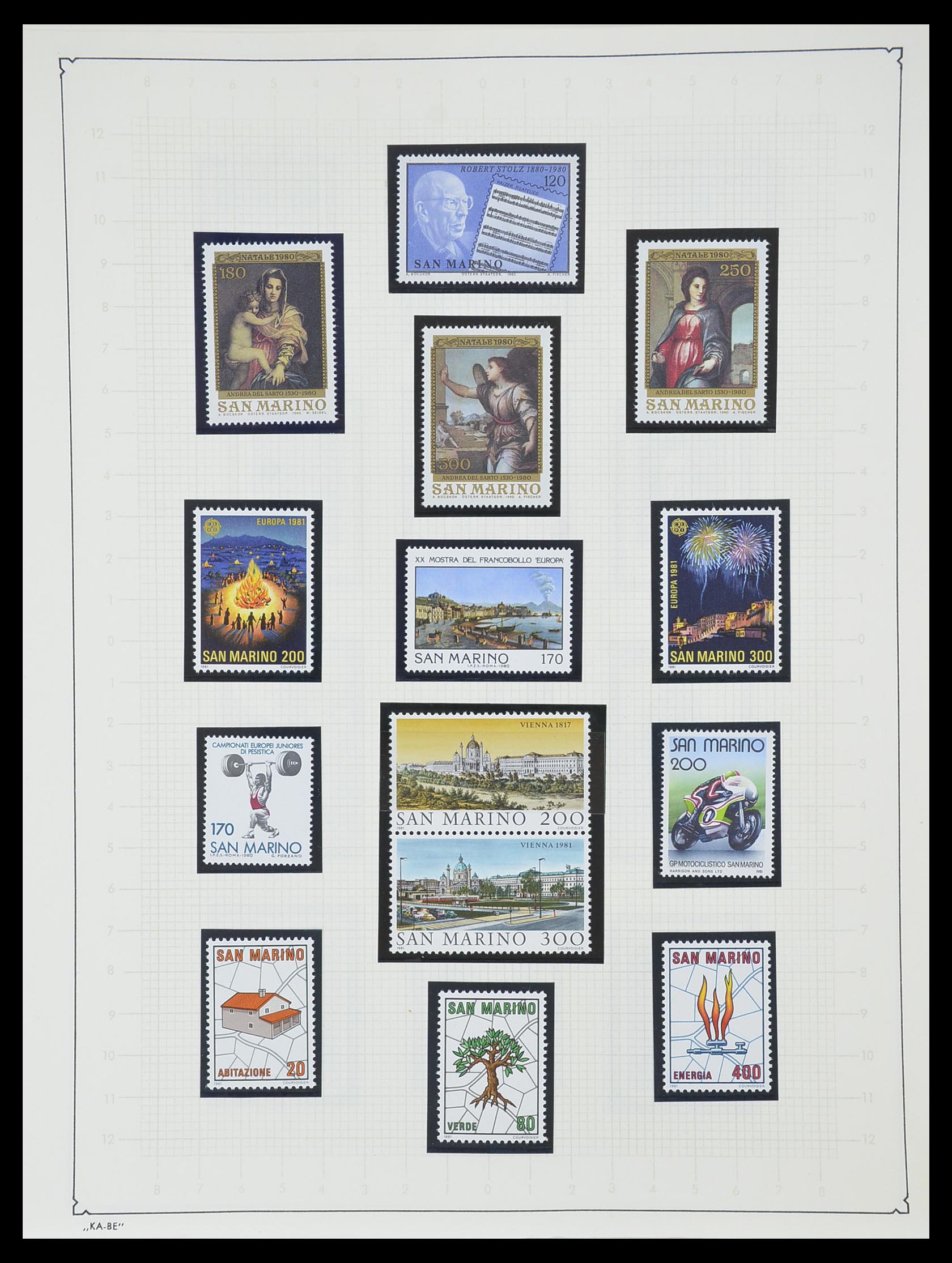 33937 109 - Postzegelverzameling 33937 San Marino 1877-1983.