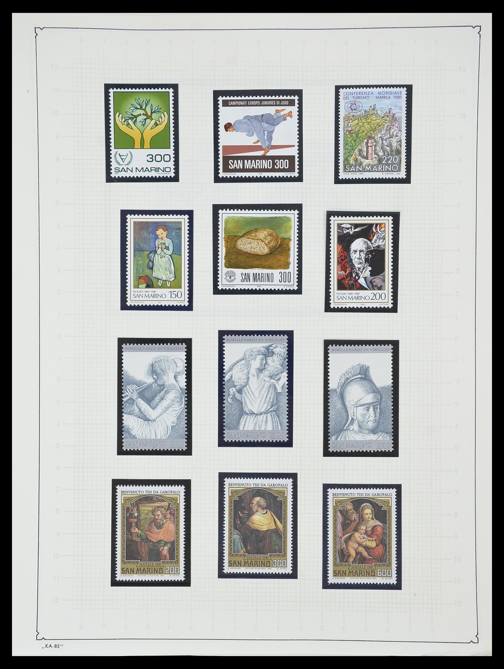 33937 110 - Postzegelverzameling 33937 San Marino 1877-1983.