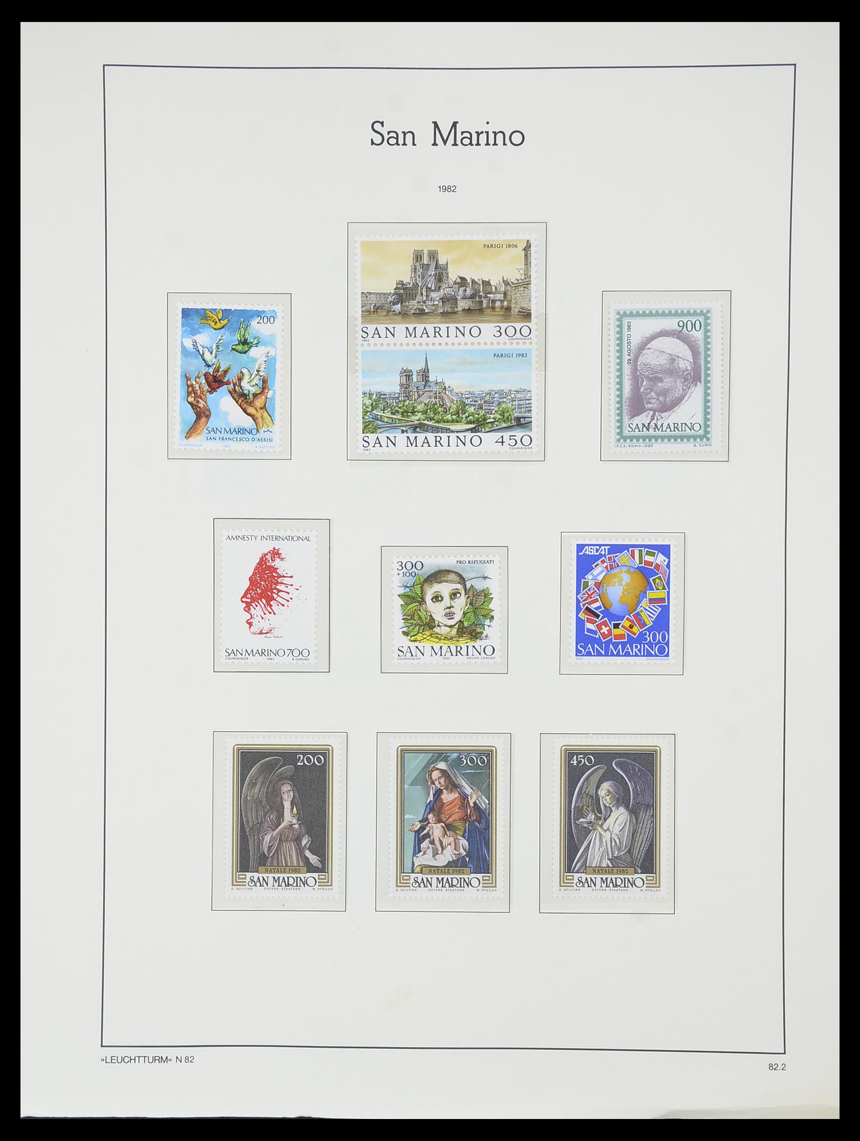 33937 113 - Stamp collection 33937 San Marino 1877-1983.