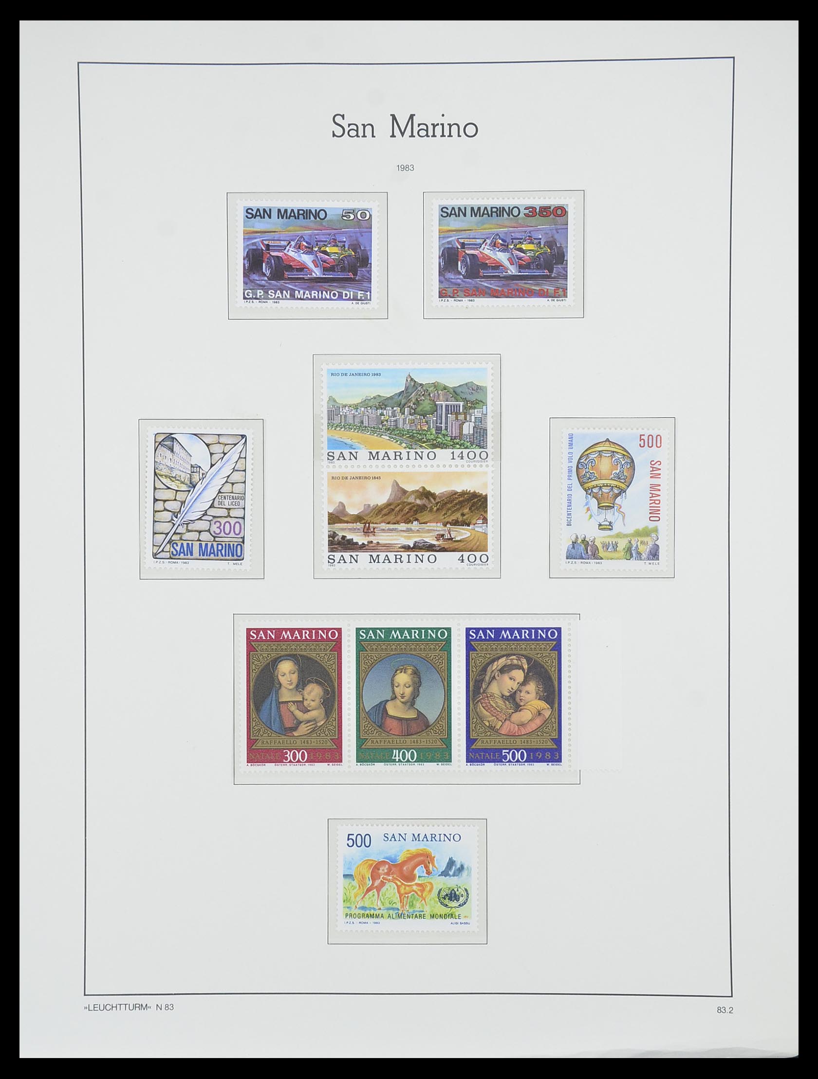 33937 115 - Postzegelverzameling 33937 San Marino 1877-1983.