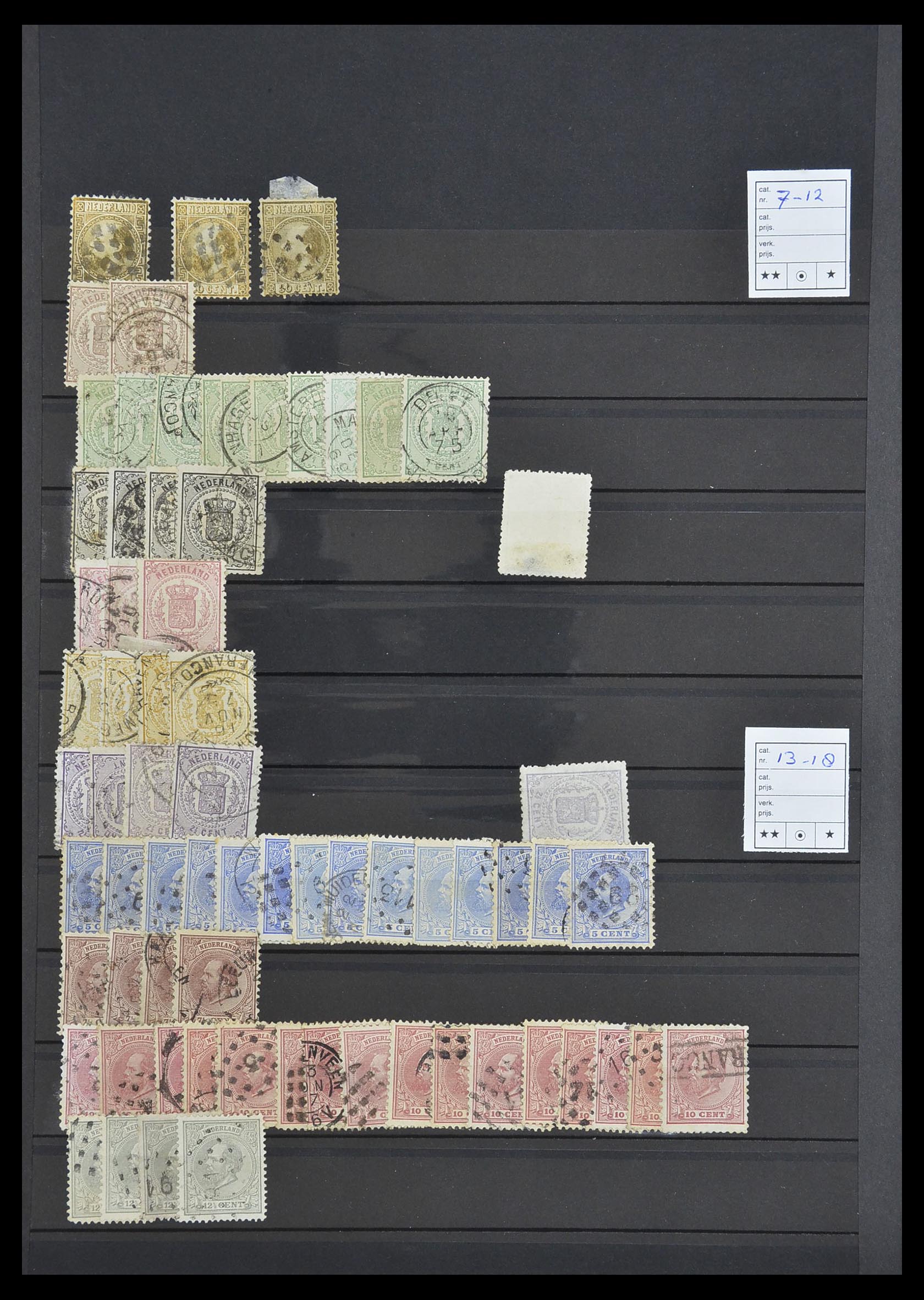 33940 002 - Postzegelverzameling 33940 Nederland en overzeese gebiedsdelen 1852-1